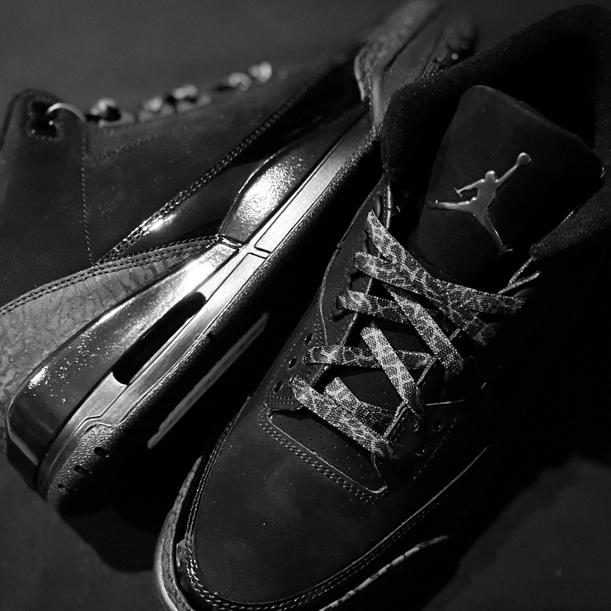 Jordan 3 Retro Black Cat 2025 착용 스타일 - 1