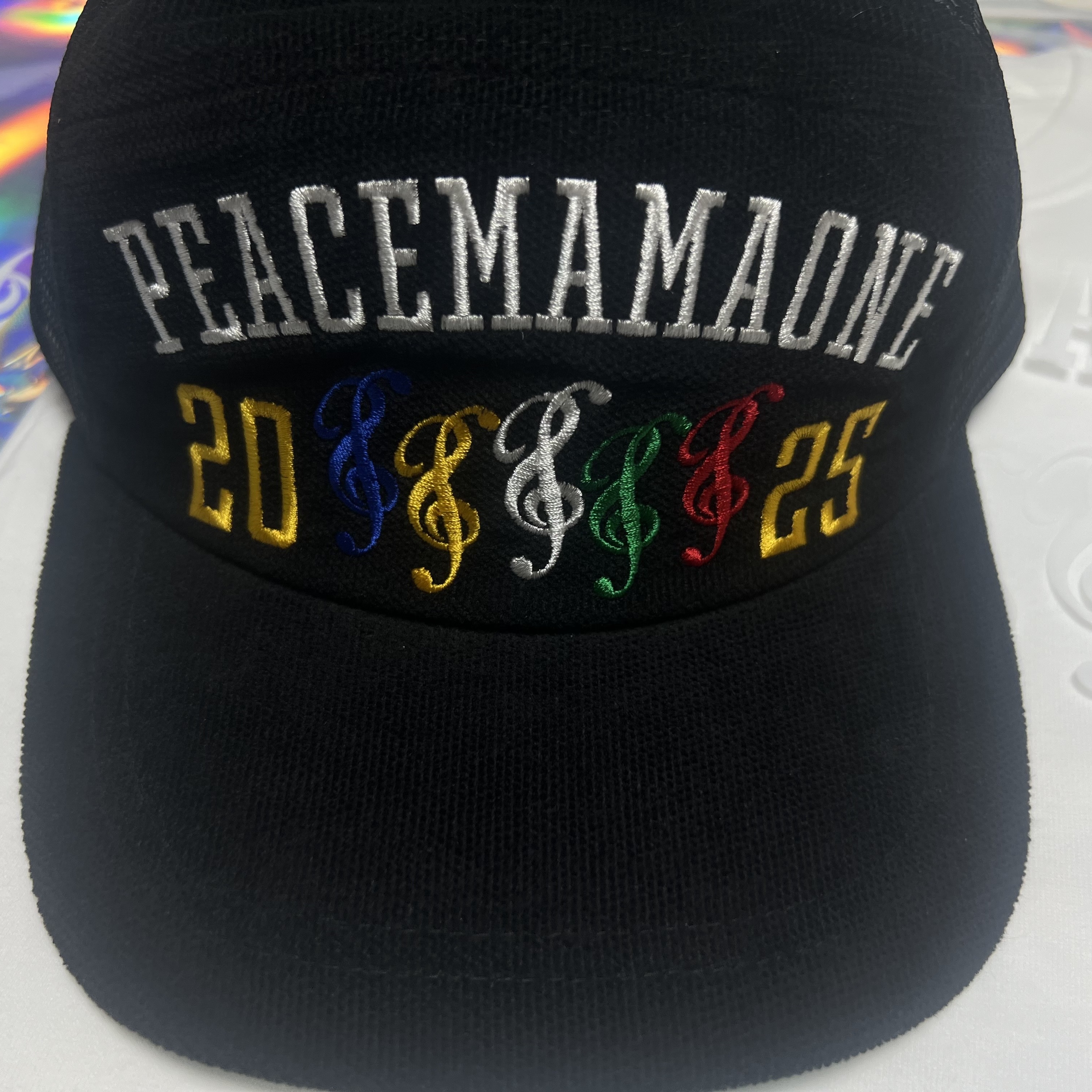 Peaceminusone x 2025 MAMA Awards Peacemamaone Cap Cotton, Peaceminusone x 2025 MAMA Awards Peacemamaone Cap Mesh 착용 스타일 - 1