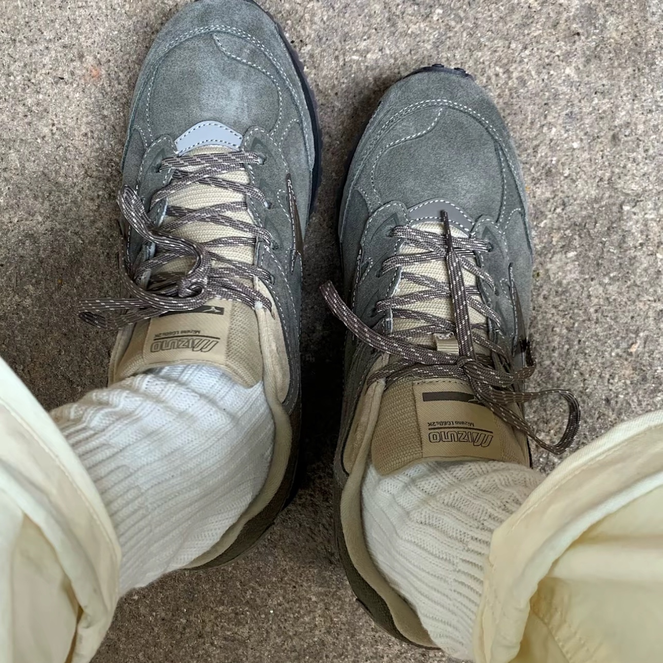 Mizuno LG 60S 2K Khaki 착용 스타일
