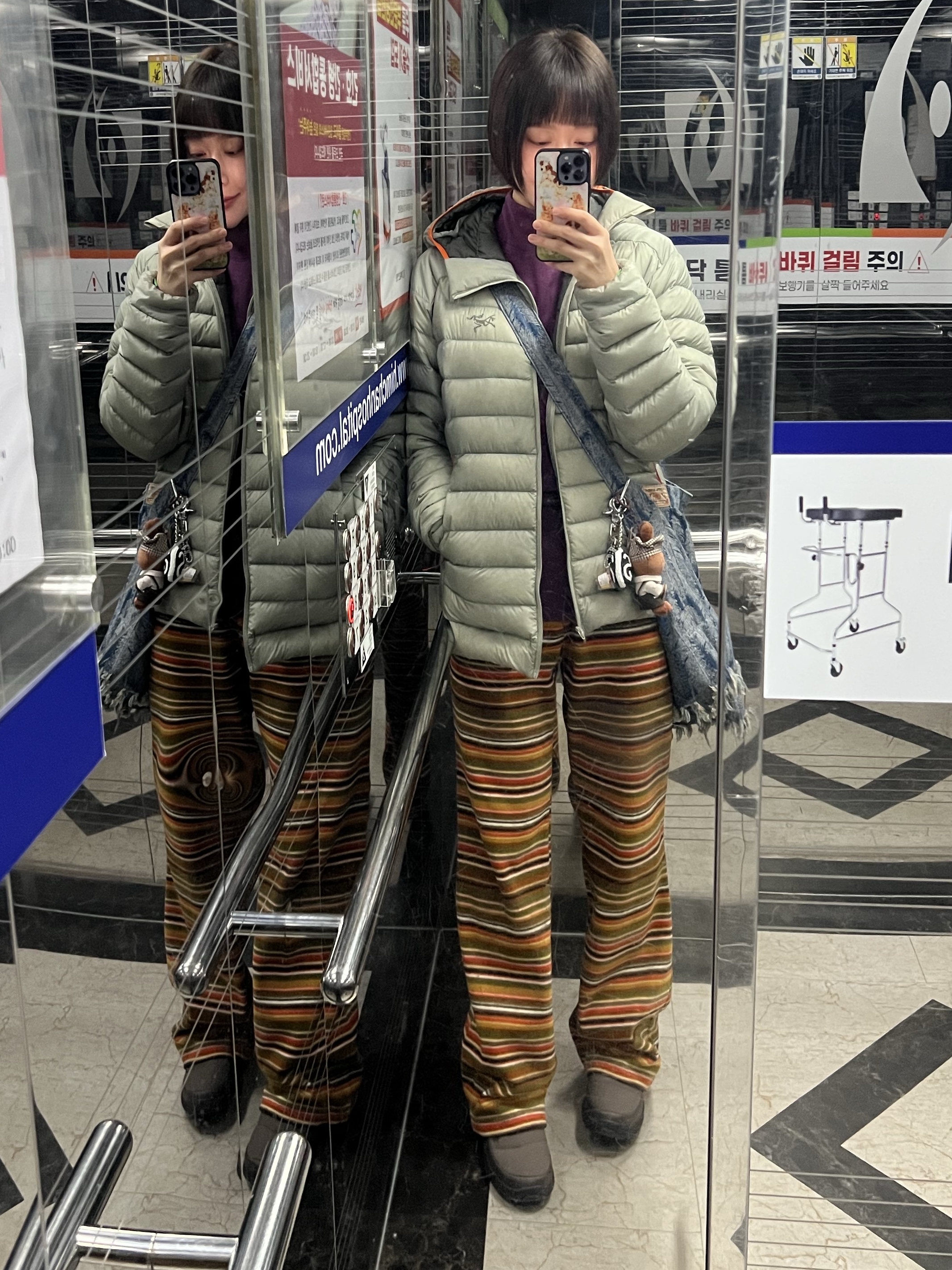The North Face Bootie Short Brown, Arc'teryx Cerium Hoody Habitat 착용 스타일