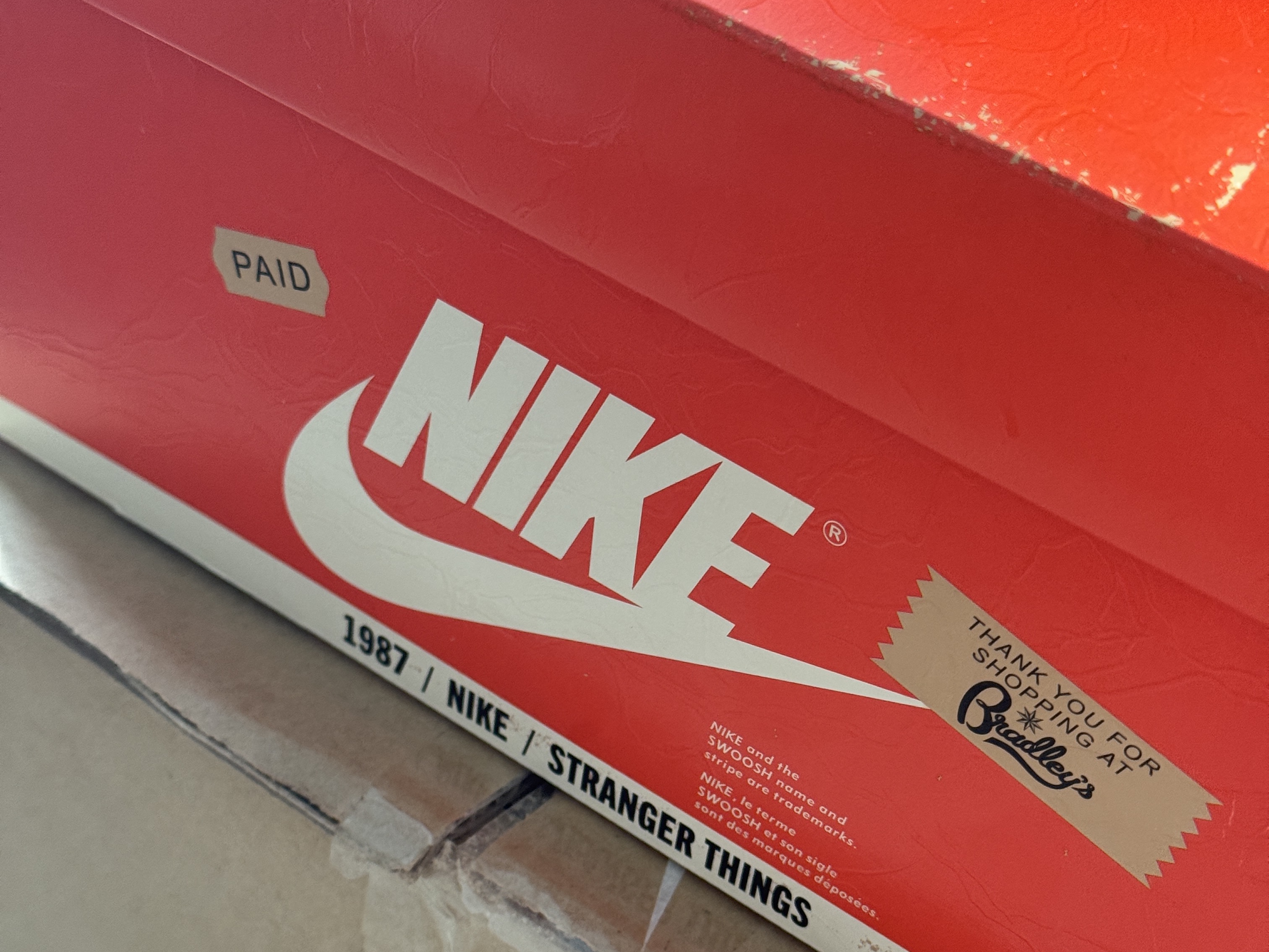Nike x Stranger Things Dunk Low Phantom and Midnight Navy 착용 스타일 - 10