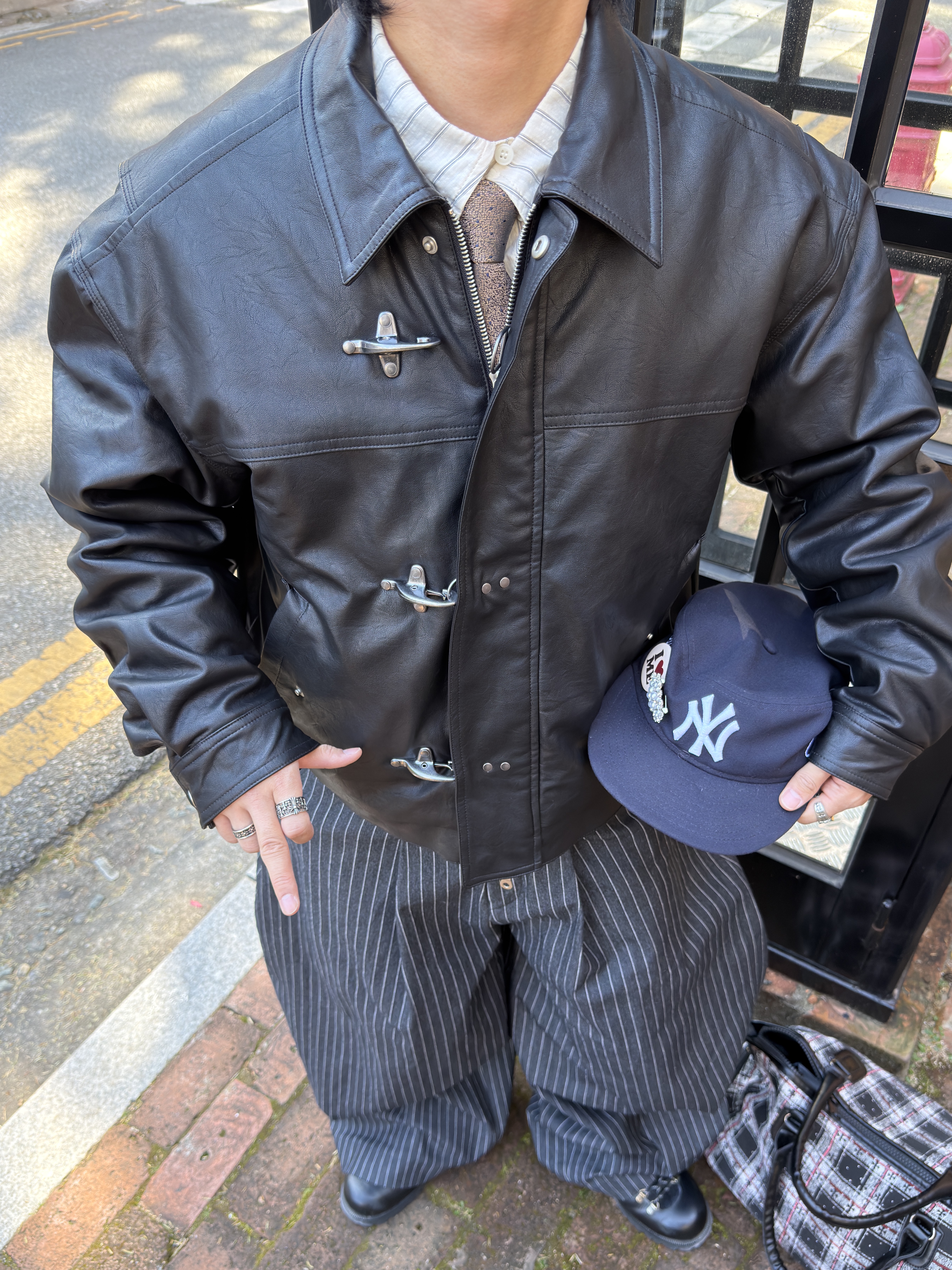 Romantic Move Oat Mountain Oil Black, New Era MLB New York Yankees Pillbox Series Ball Cap Navy 착용 스타일 - 7