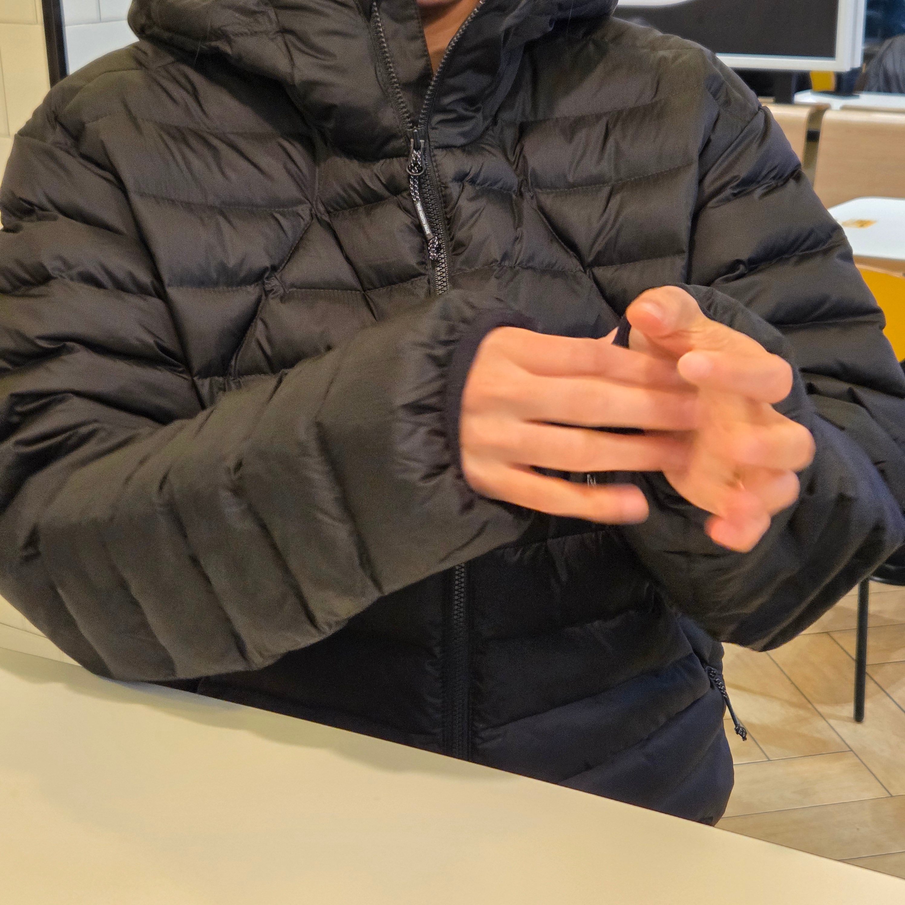 The North Face Ventus On Jacket Black 착용 스타일 - 2