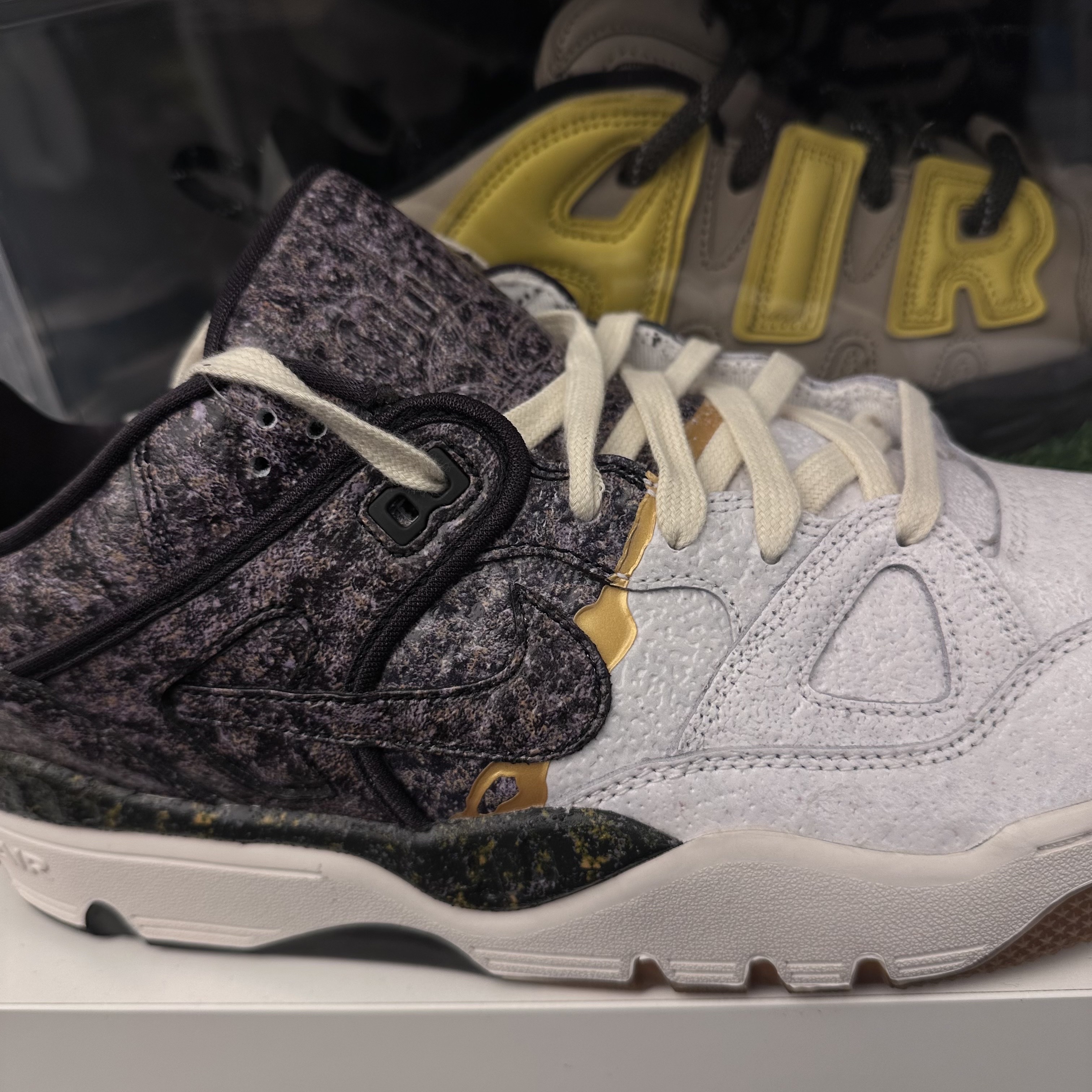 Nike x Nigo Air Force 3 Low Phantom and Night Stadium 착용 스타일 - 2