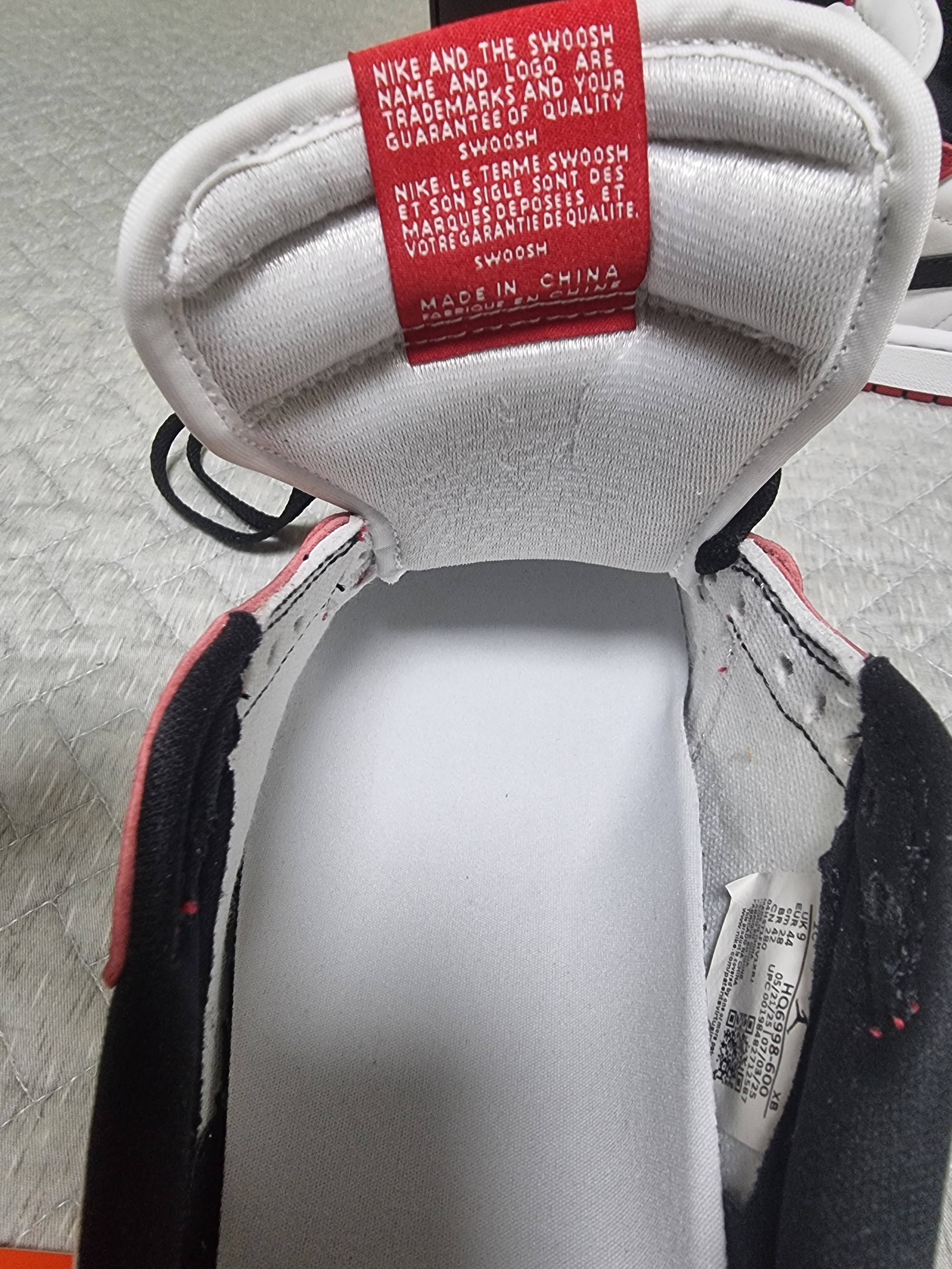 Jordan 1 Retro Low OG Chicago 착용 스타일 - 5