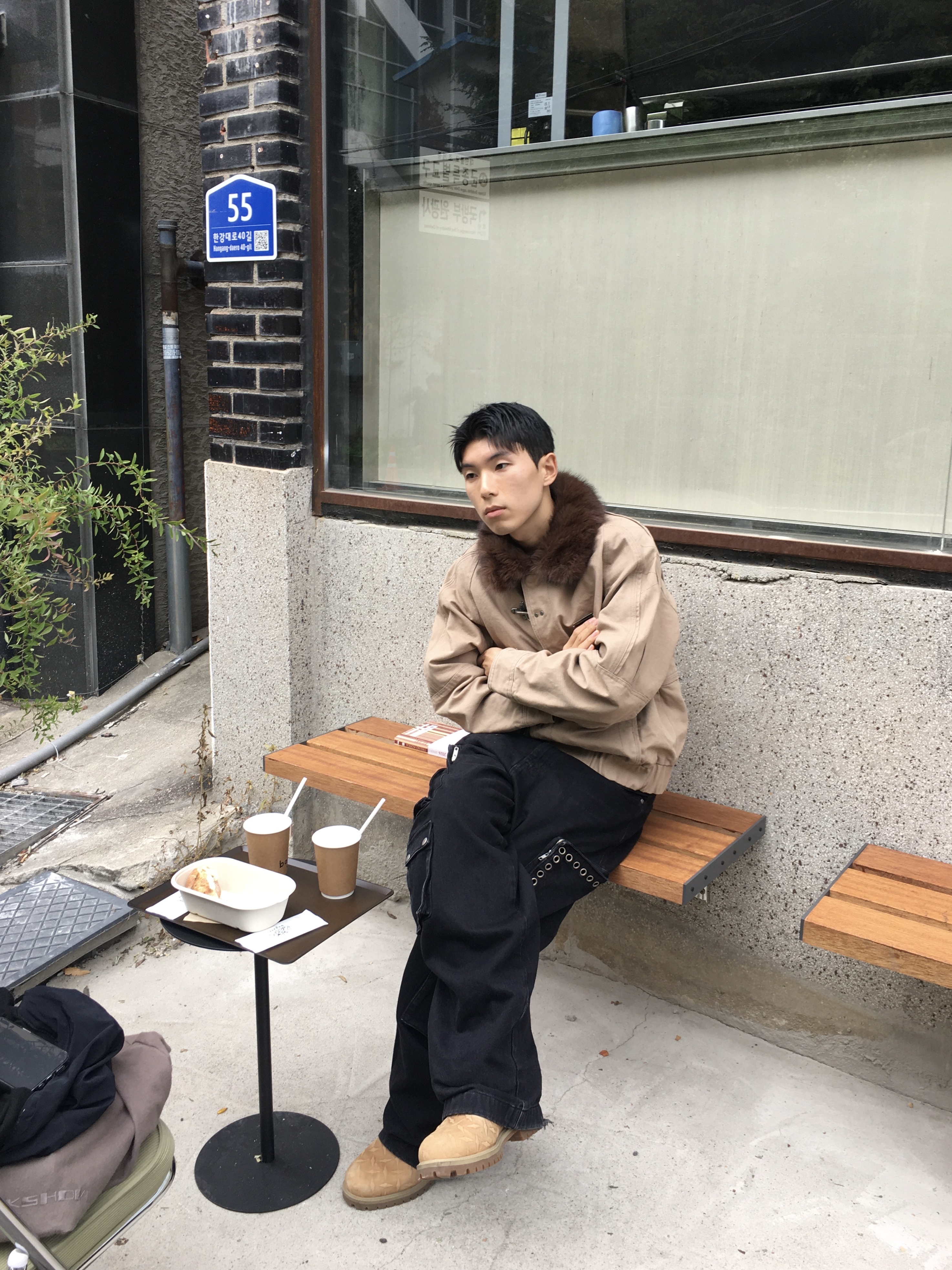 Timberland x Supreme Diamond Plate 6 Inch Premium Waterproof Boot Wheat - 23FW - Medium 착용 스타일 - 1