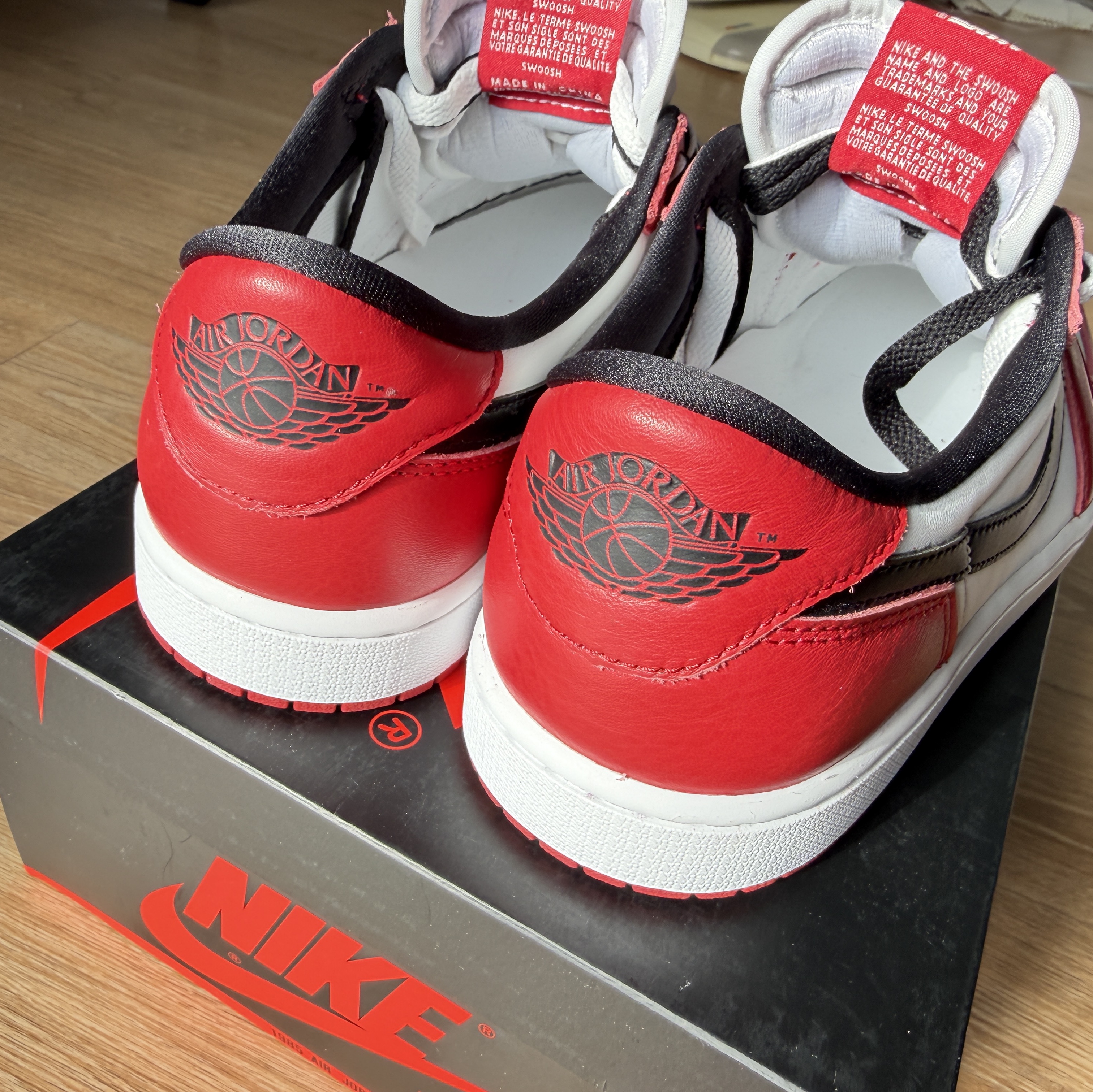 Jordan 1 Retro Low OG Chicago 착용 스타일 - 2