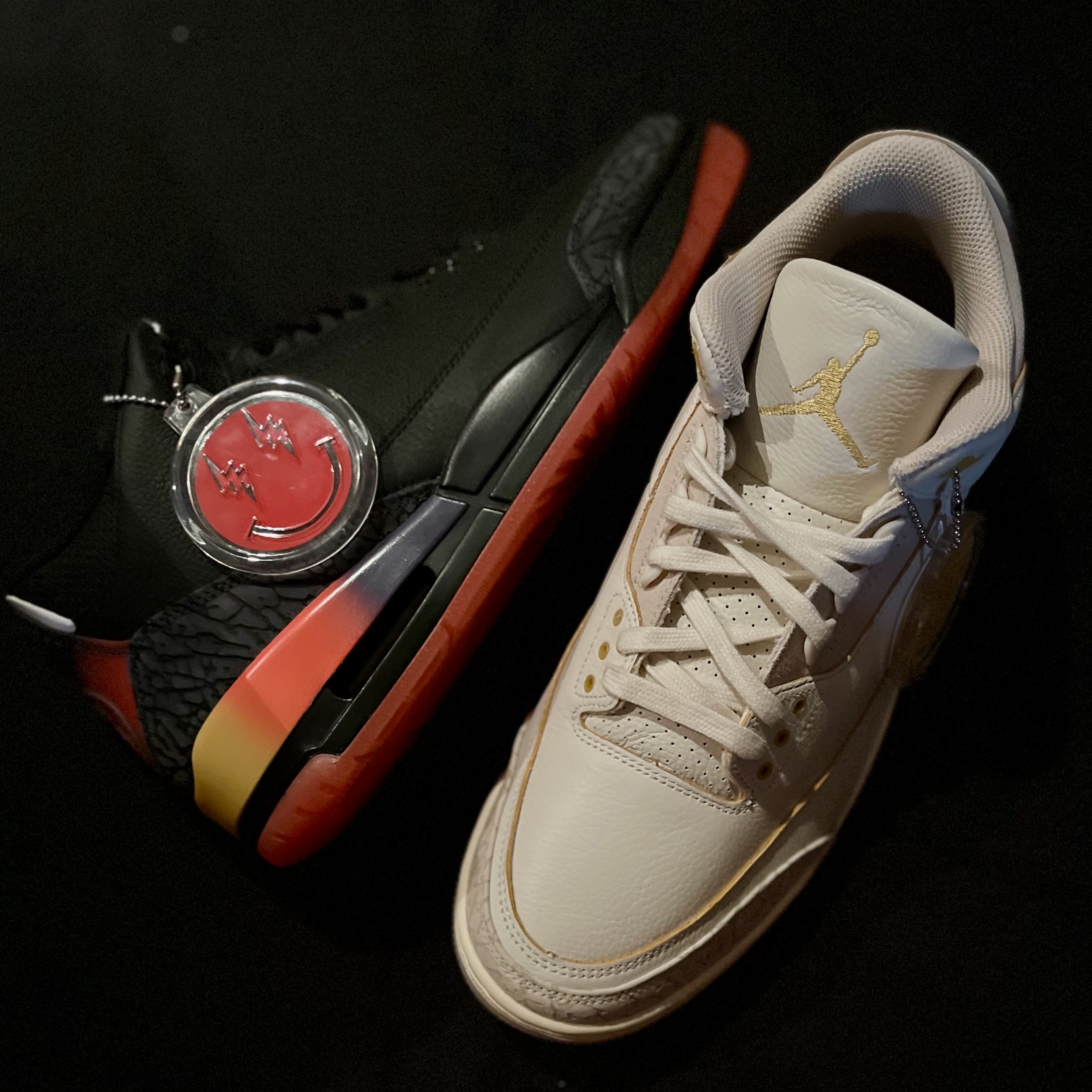 Jordan 3 x J Balvin Retro SP Sunset, Jordan 3 x J Balvin Retro SP Rio 착용 스타일 - 1