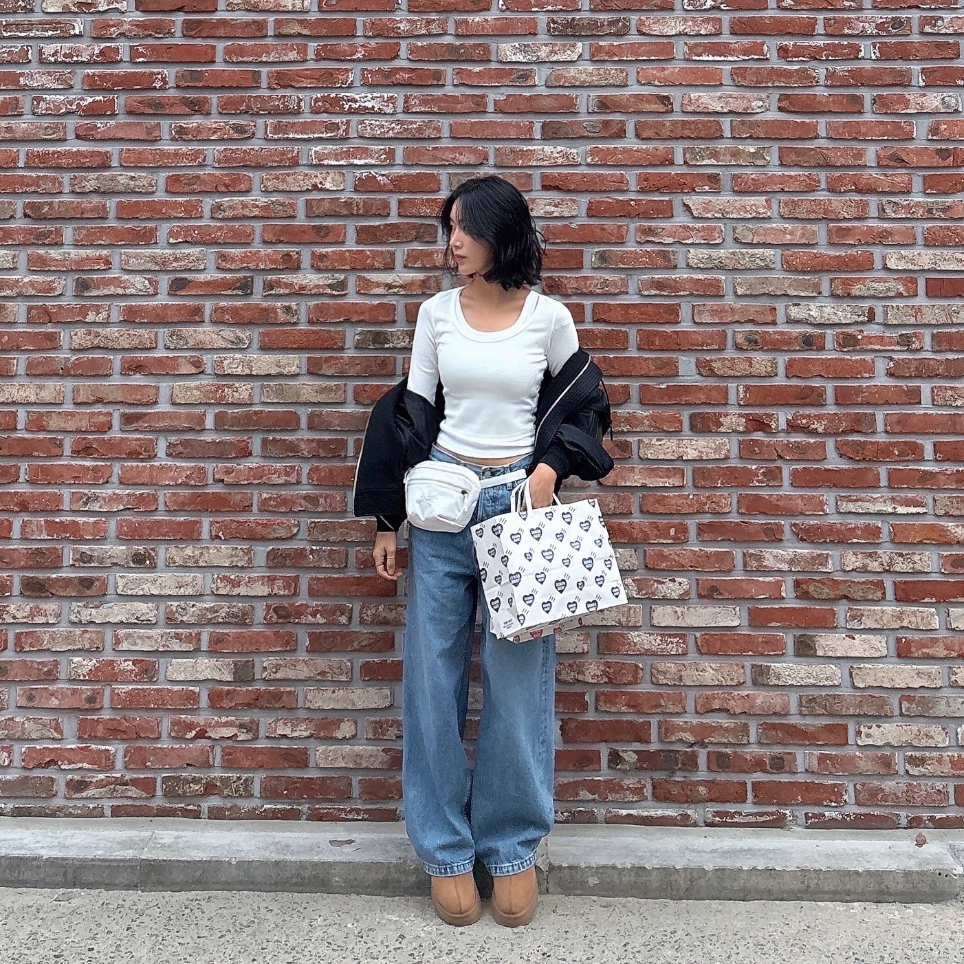 Arc'teryx Mantis 1 Waistpack Arctic Silk 착용 스타일 - 1