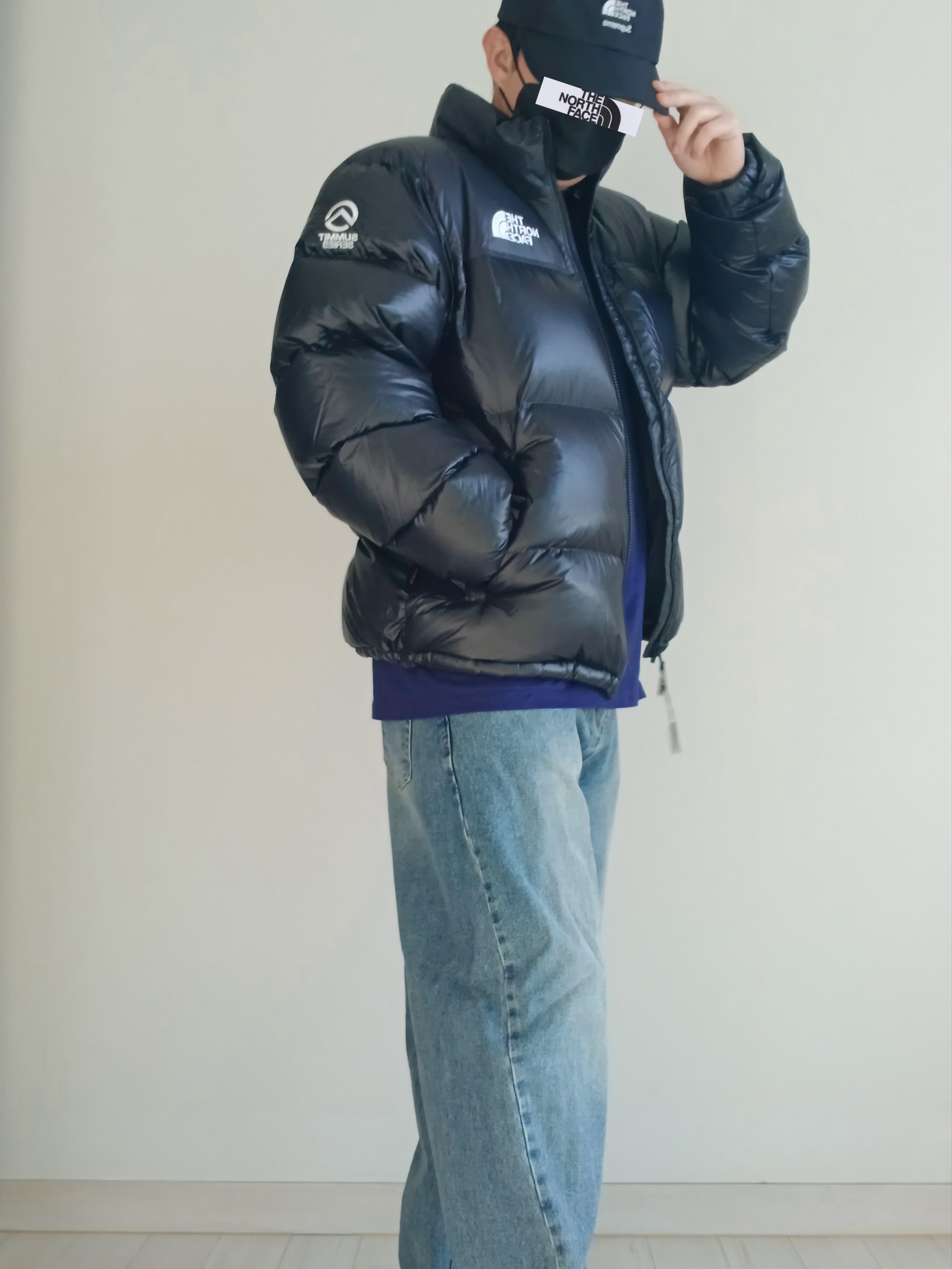 Arc'teryx Kragg Cotton Logo SS T-Shirt Soulsonic Dynasty, Supreme x The North Face Split 6-Panel Black - 24SS 착용 스타일 - 4