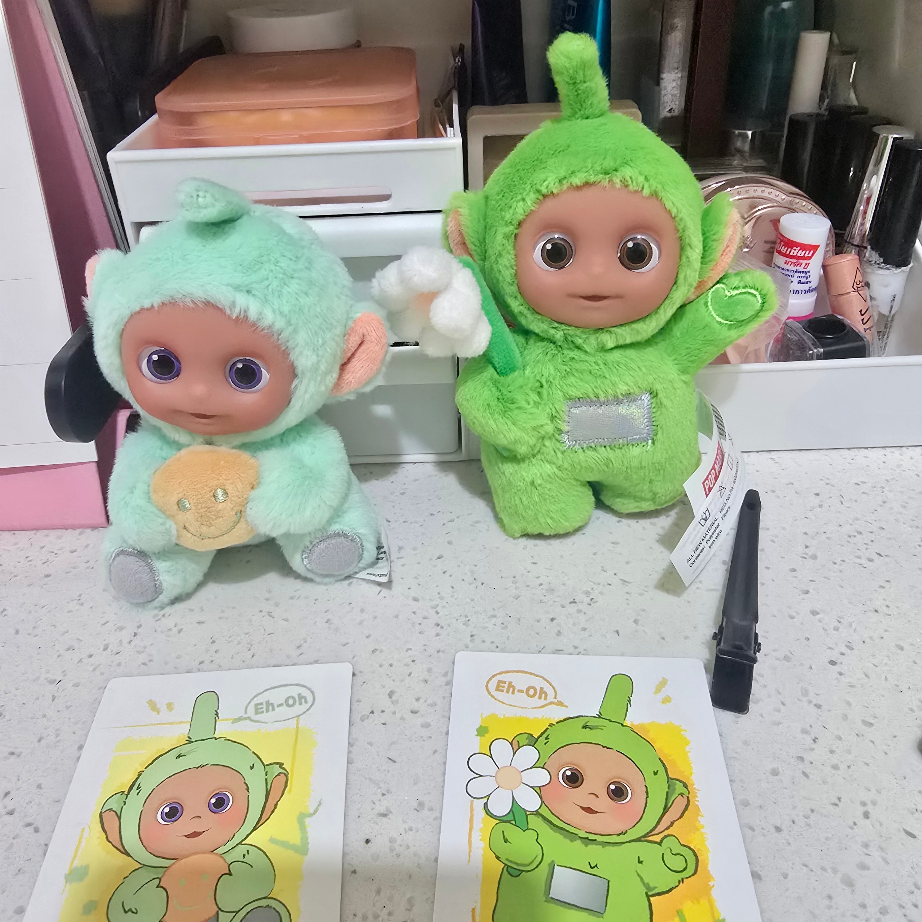 Pop Mart Teletubbies Say Hello Series Figures Sealed Case (1 Blind Box) 착용 스타일 - 2
