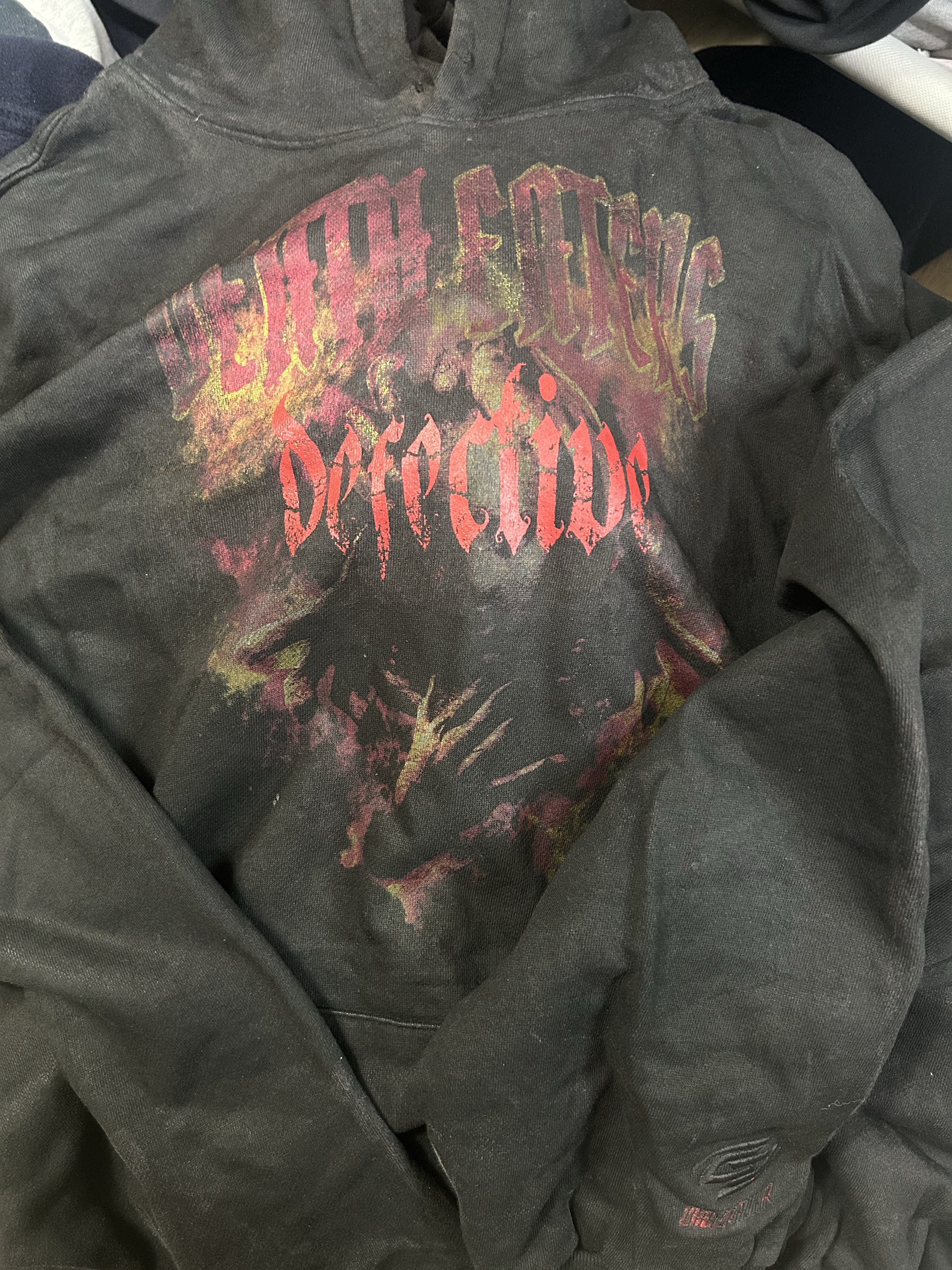 Undermycar Death Eaters Oversized Hoodie Fiesta - 23FW (Stranger Exclusive) 착용 스타일