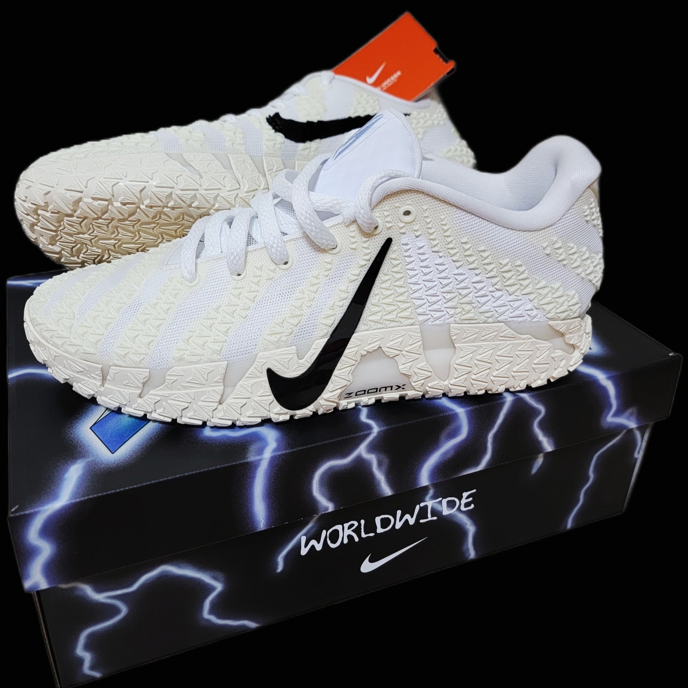 Nike Ja 3 EP White Black 착용 스타일