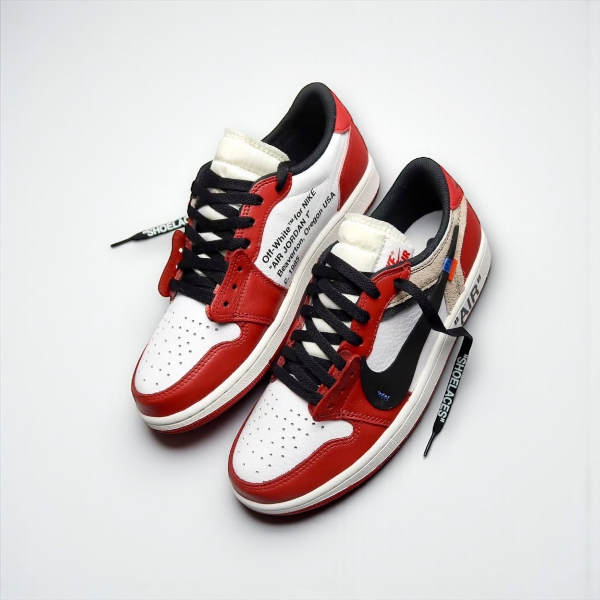 Jordan 1 Retro Low OG Chicago 착용 스타일 - 1