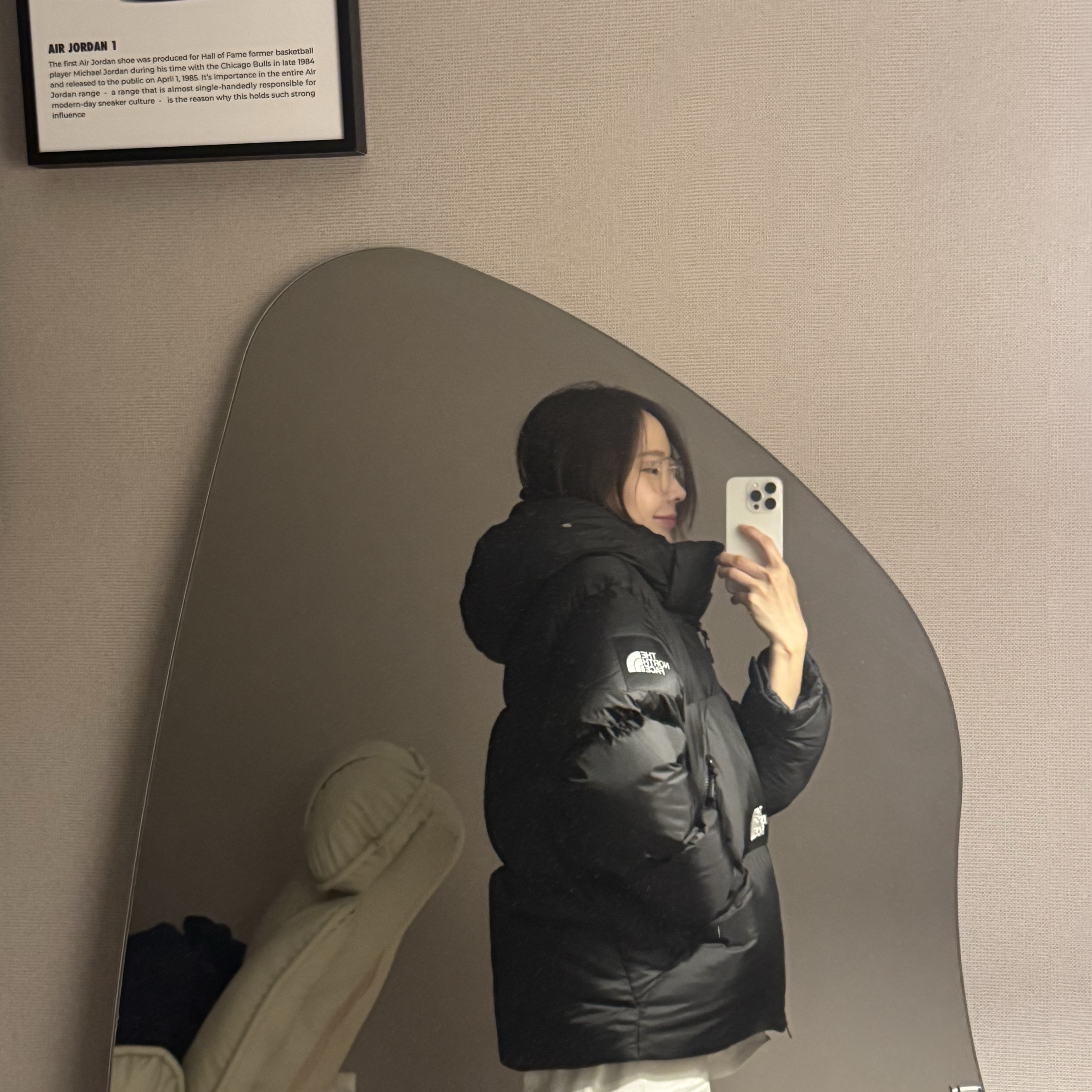 The North Face White Label Project Down Jacket RDS Black - 25FW 착용 스타일 - 1