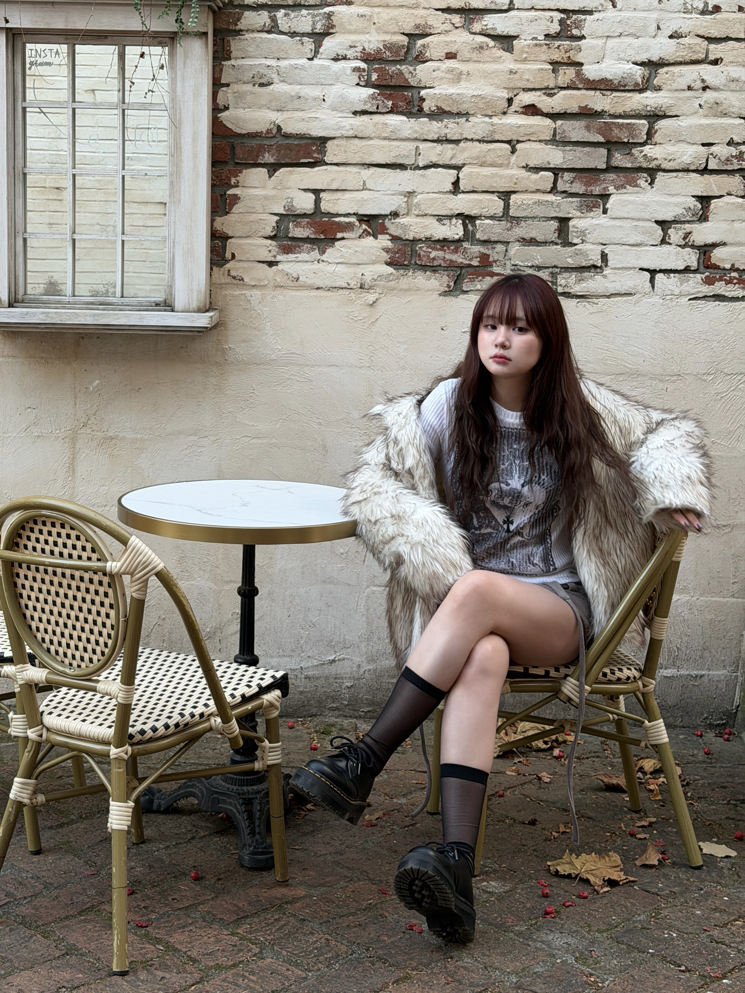 Dr. Martens 1461 Quad Black 착용 스타일