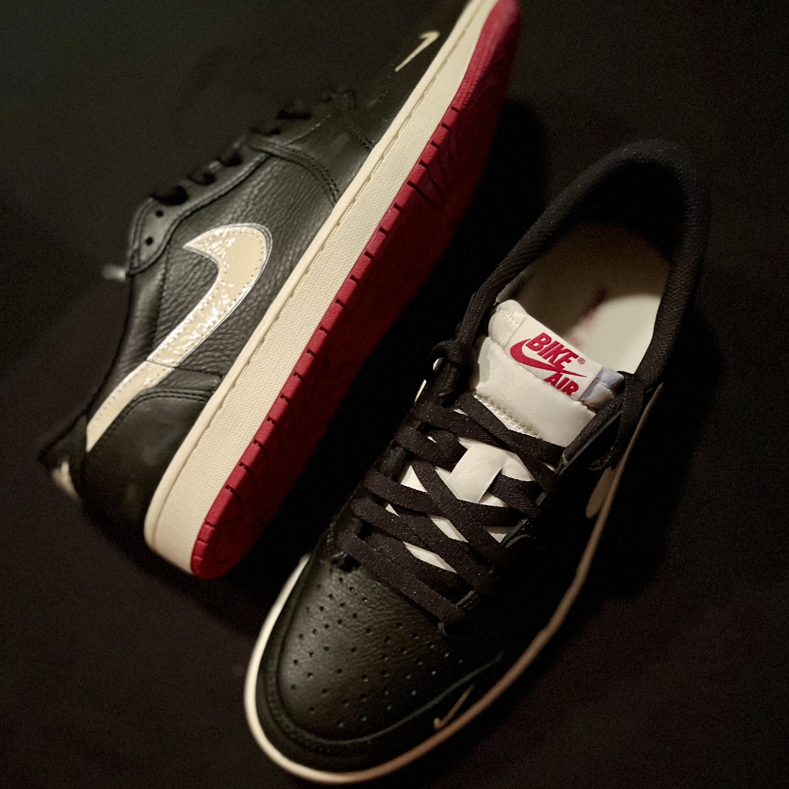 Jordan 1 x Nigel Sylvester Retro Low OG Better With Time 착용 스타일 - 1