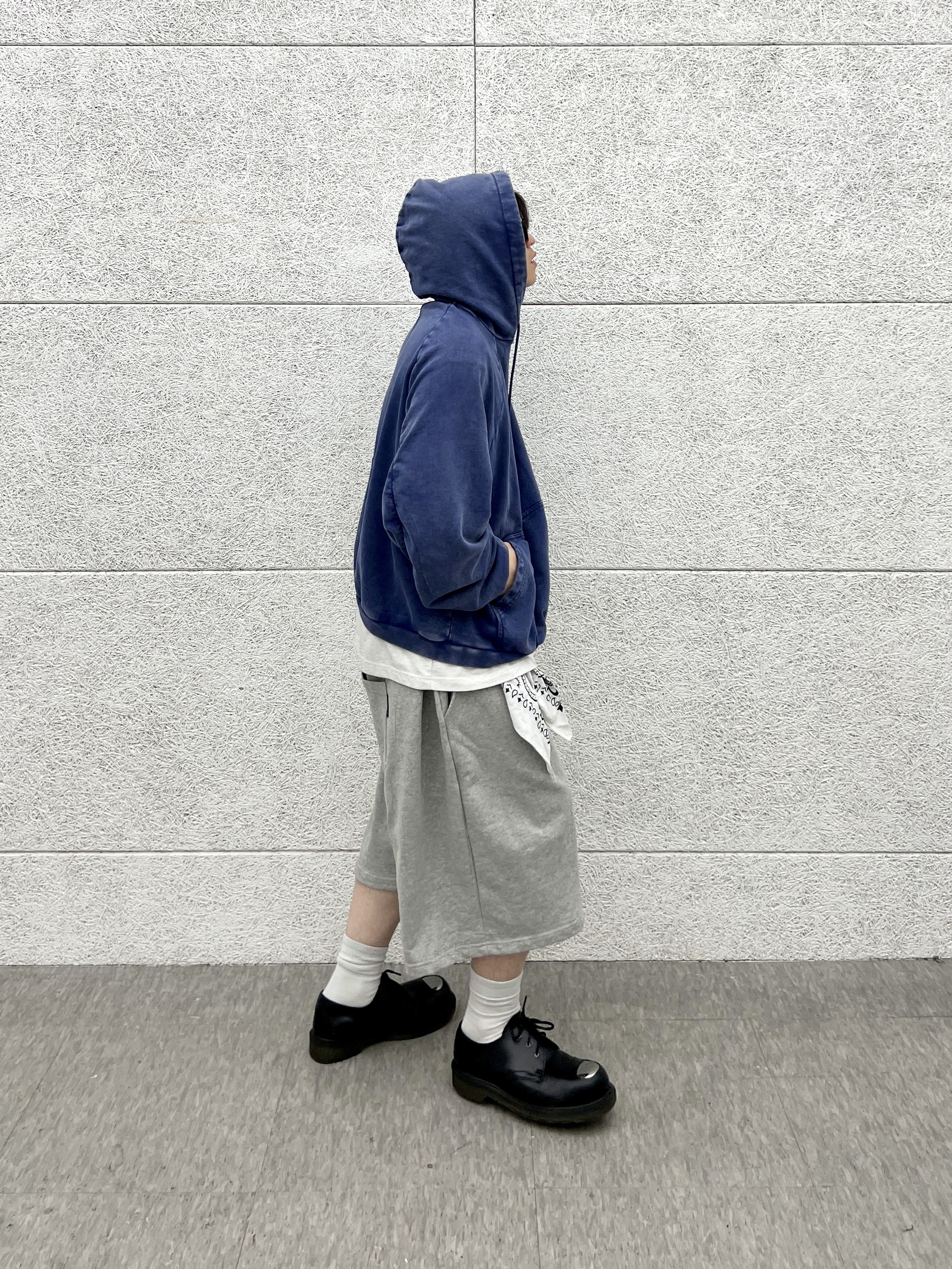 Dr. Martens 1461 Bex Steel Toe Overdrive Black, Dr. Martens x Raf Simons Keaton II Steel Toe Black 착용 스타일 - 2