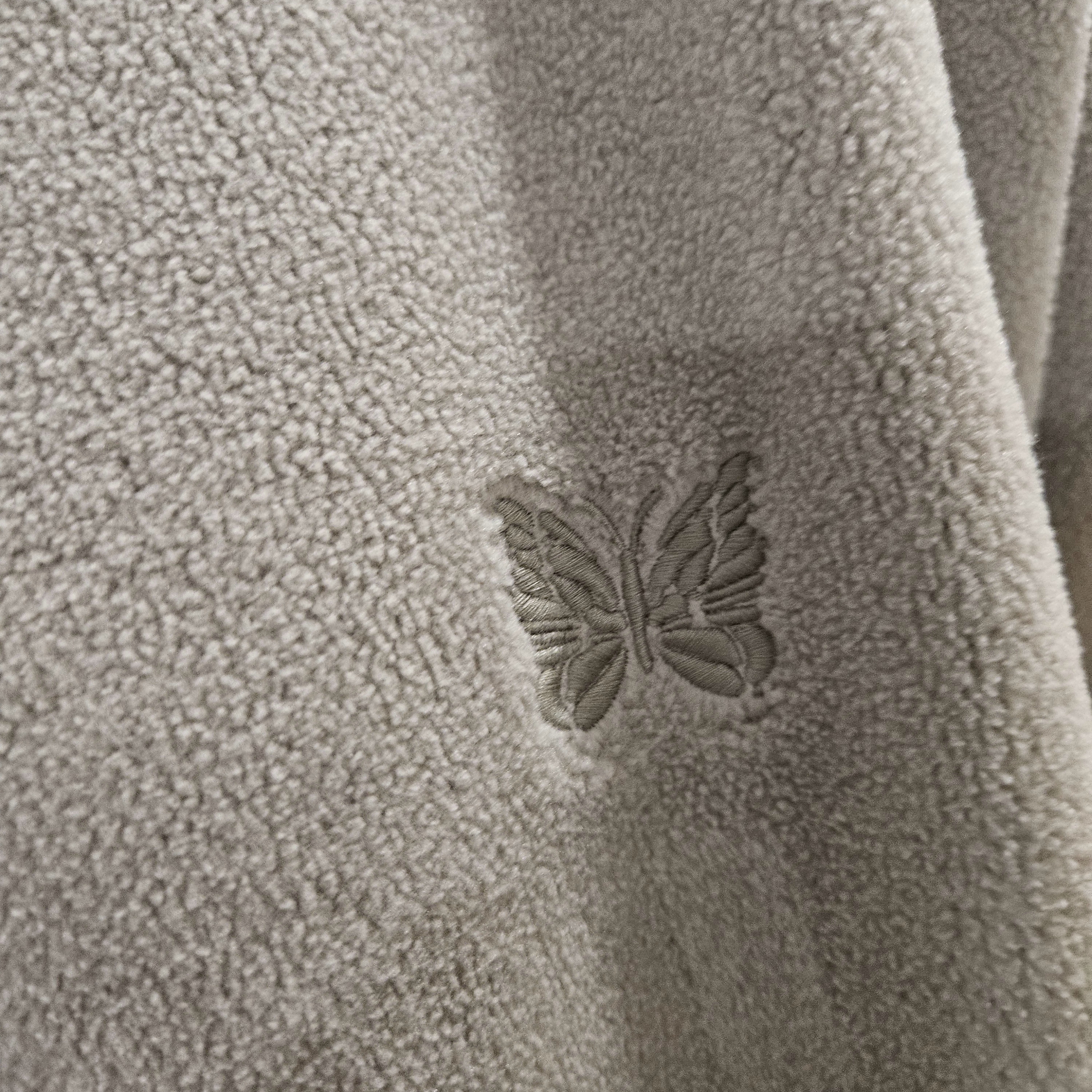 Uniqlo x Needles Fleece Oversized Cardigan Beige - KR 착용 스타일 - 2