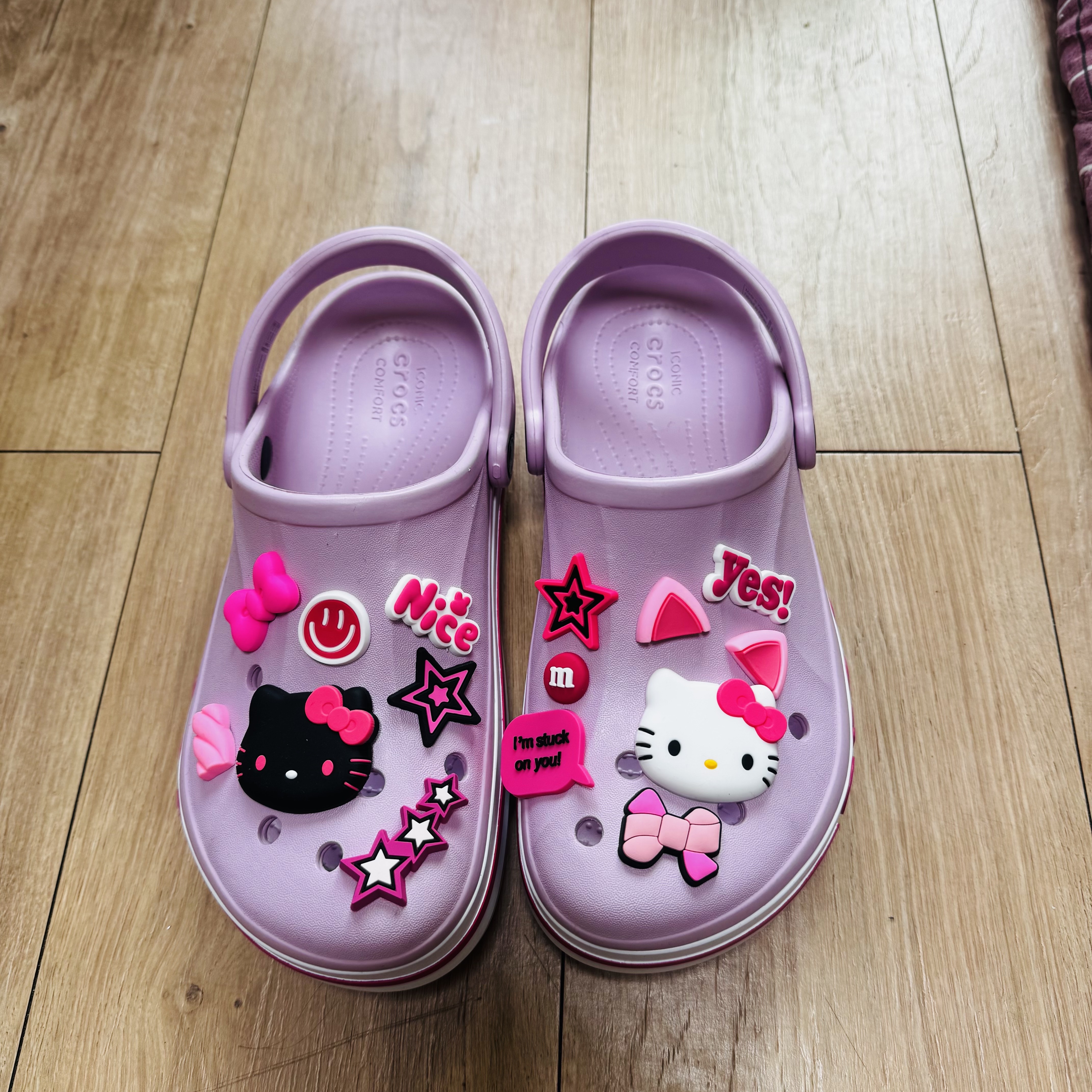 Crocs Bayaband Clog Ballerina Pink 착용 스타일 - 2