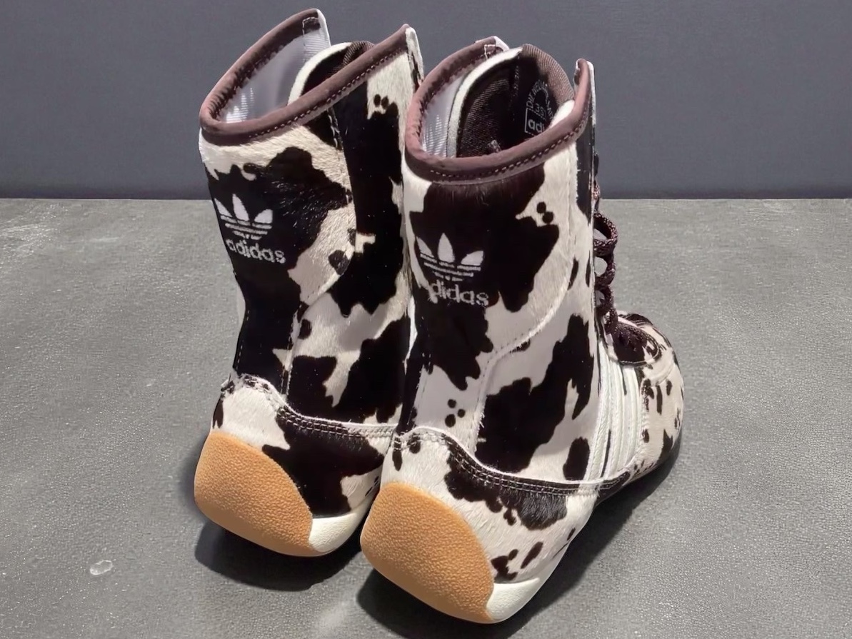 (W) Adidas Rasant Mid Shadow Brown Off White 착용 스타일 - 2