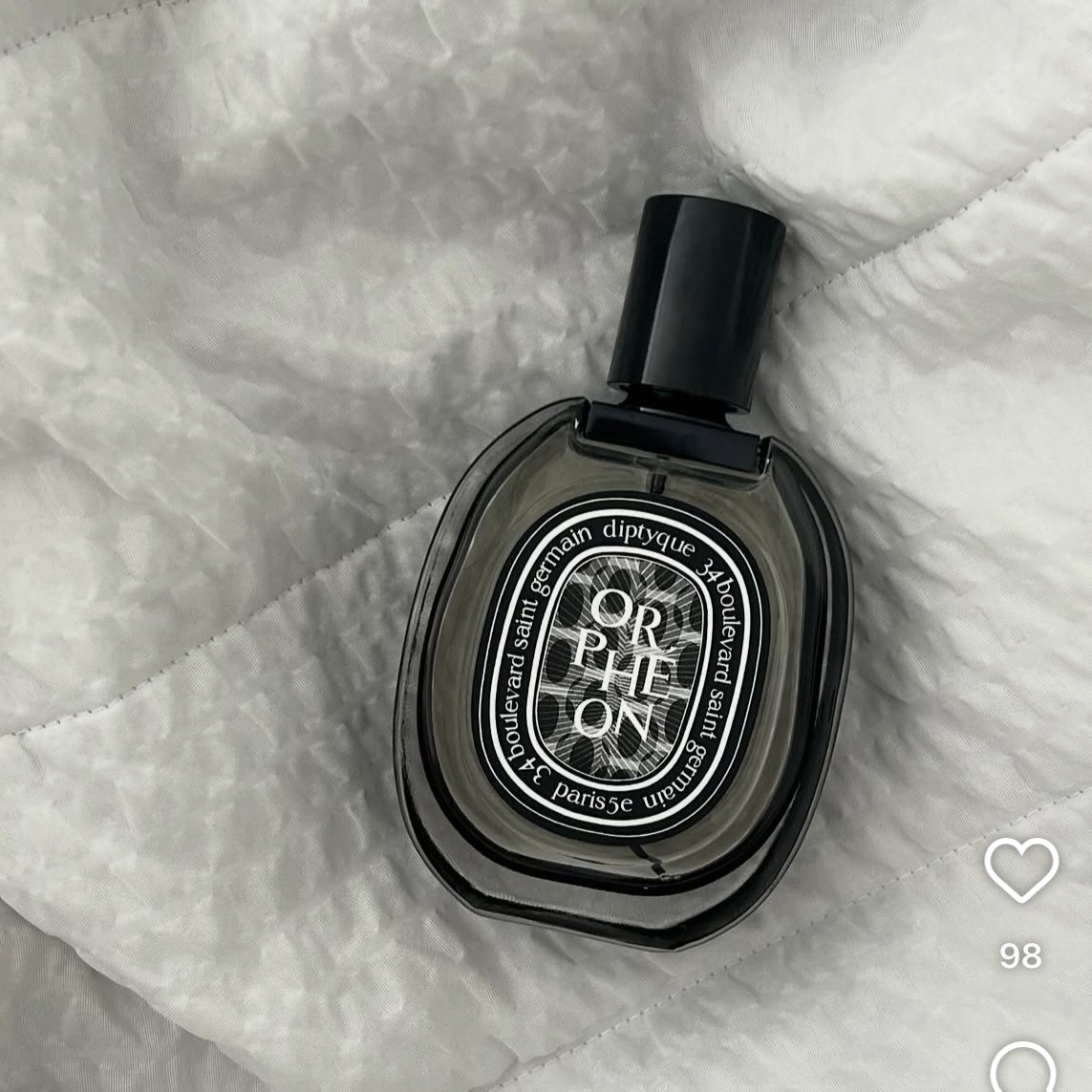 Diptyque Orpheon Eau De Parfum 75ml 착용 스타일