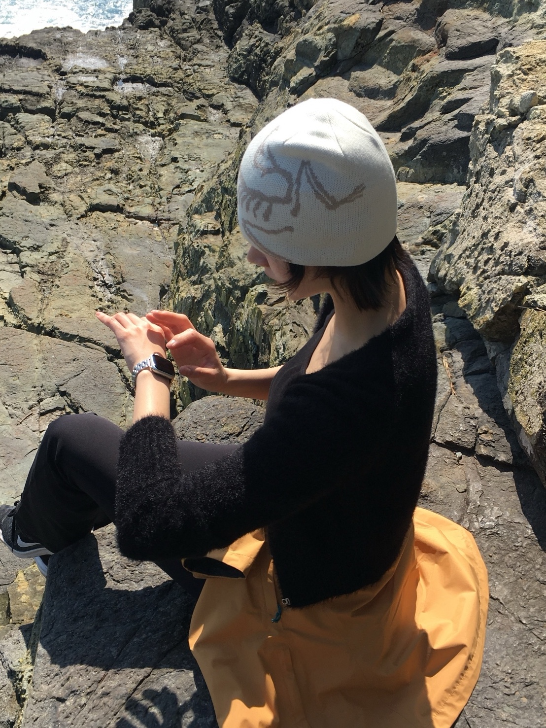 Arc'teryx Bird Head Toque Rune 착용 스타일 - 2