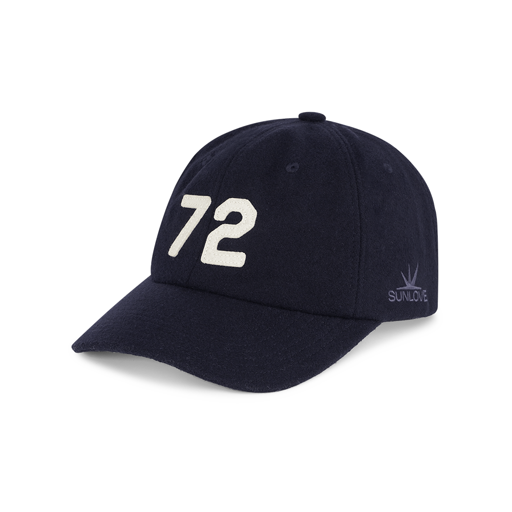 SL253AHWBC01NA [트리플적립]SUNLOVE 72 Wool Cap Navy