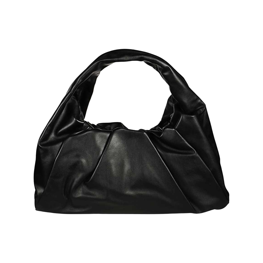 보테가 베네타 셔링 레더 숄더백 블랙(Bottega Veneta Shearling Leather Shoulder Bag Black) - 1