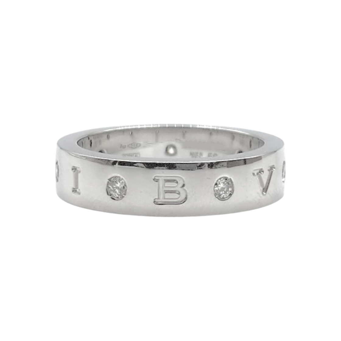 ITWOUHFMVD24 Bulgari Diamond BB Ring L609683