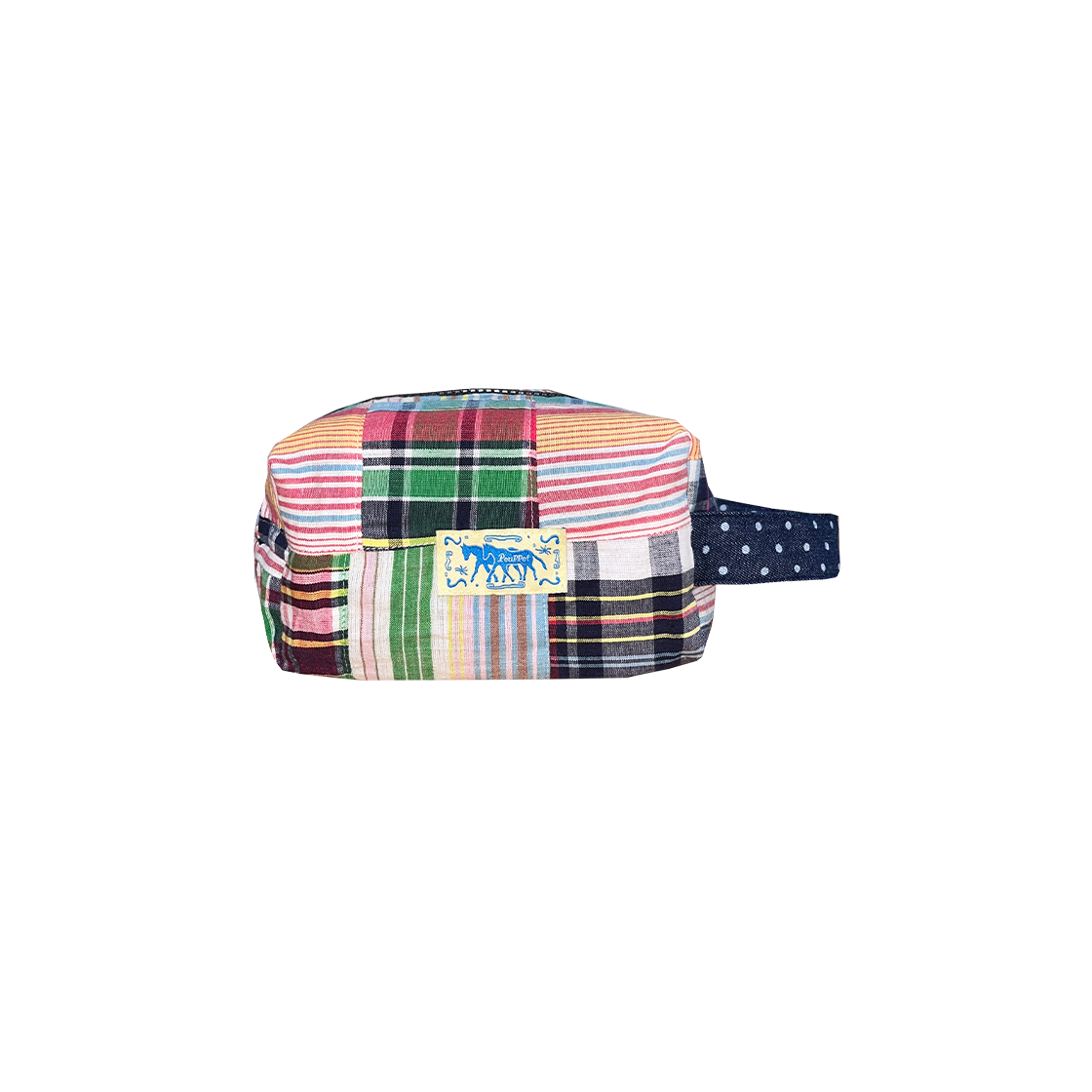 [3% 적립] 푸펫 핸들 파우치 패치워크([3% 적립] POUPPET Handle Pouch - Patchwork)