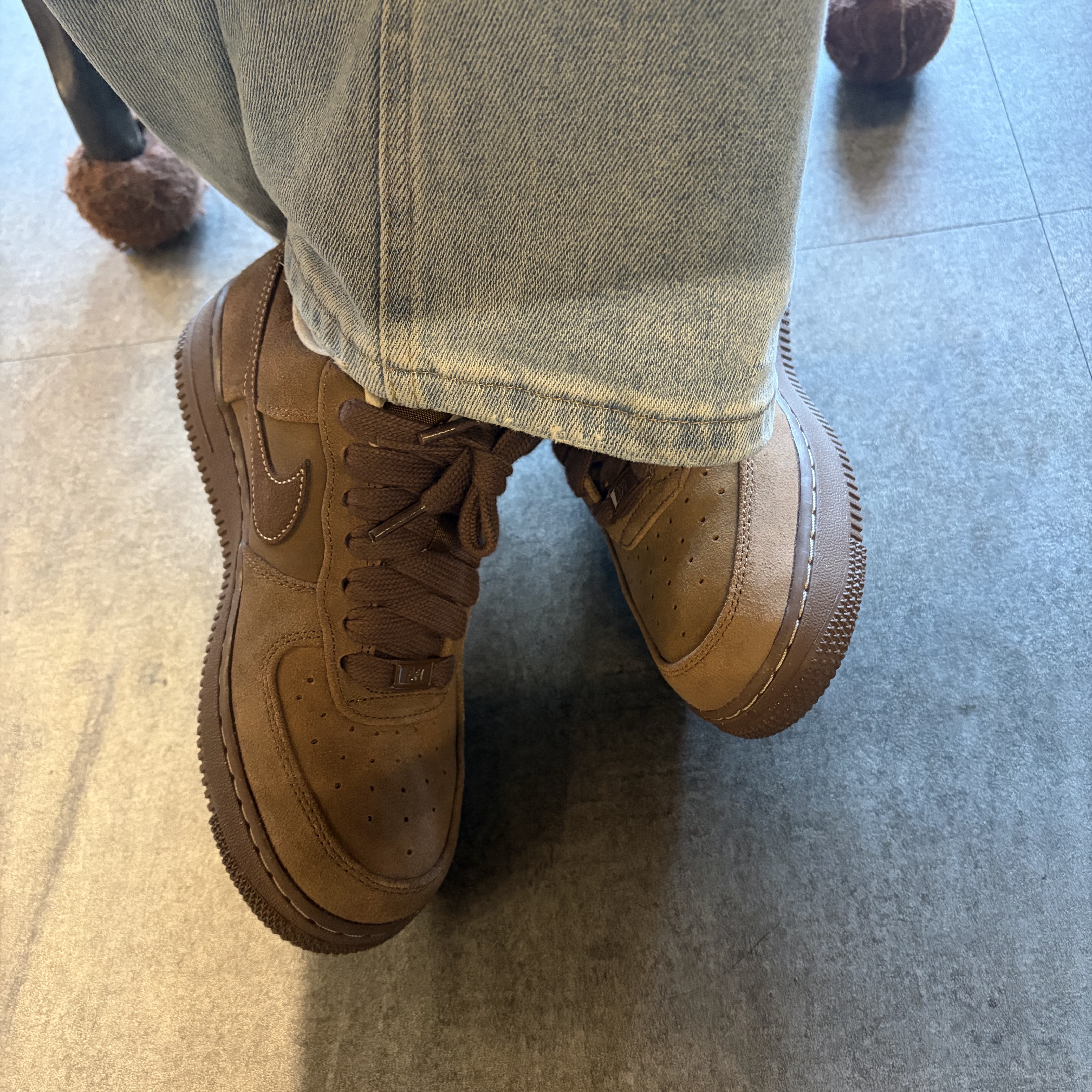 (W) Nike Air Force 1 '07 Cacao Wow 착용 스타일