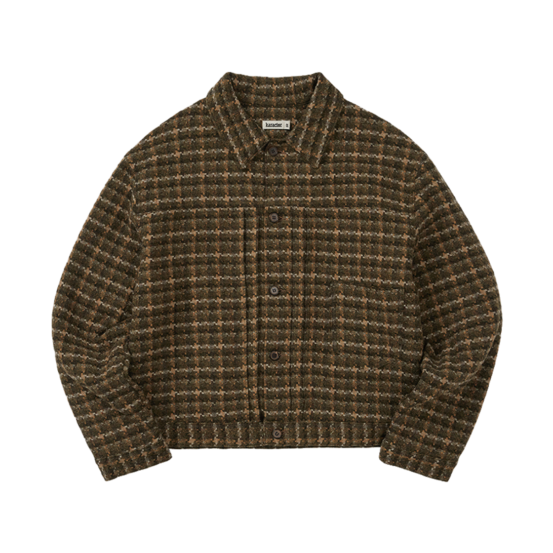 KAT9361 Karactor Virgin Wool Trucker Blouson Olive