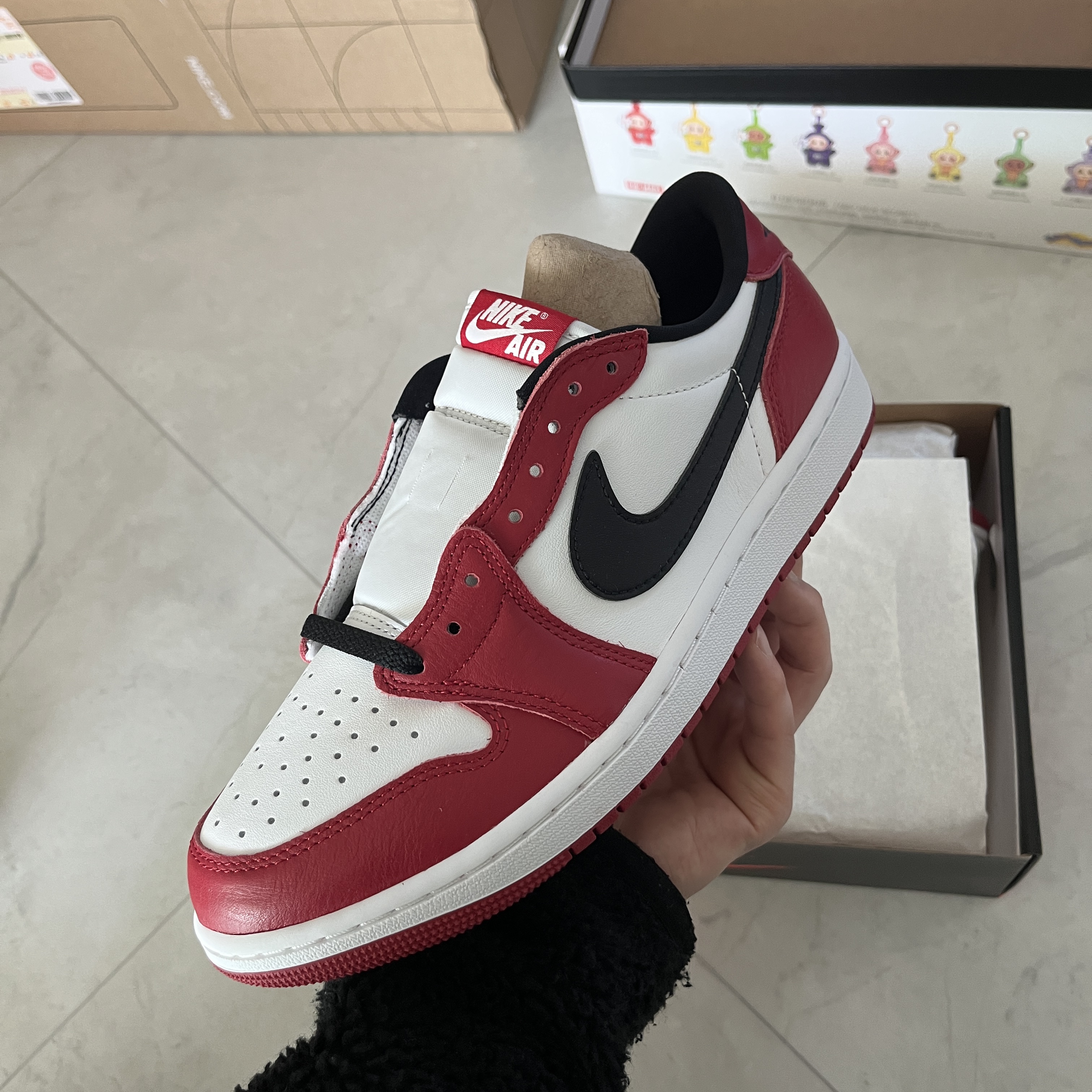 Jordan 1 Retro Low OG Chicago 착용 스타일