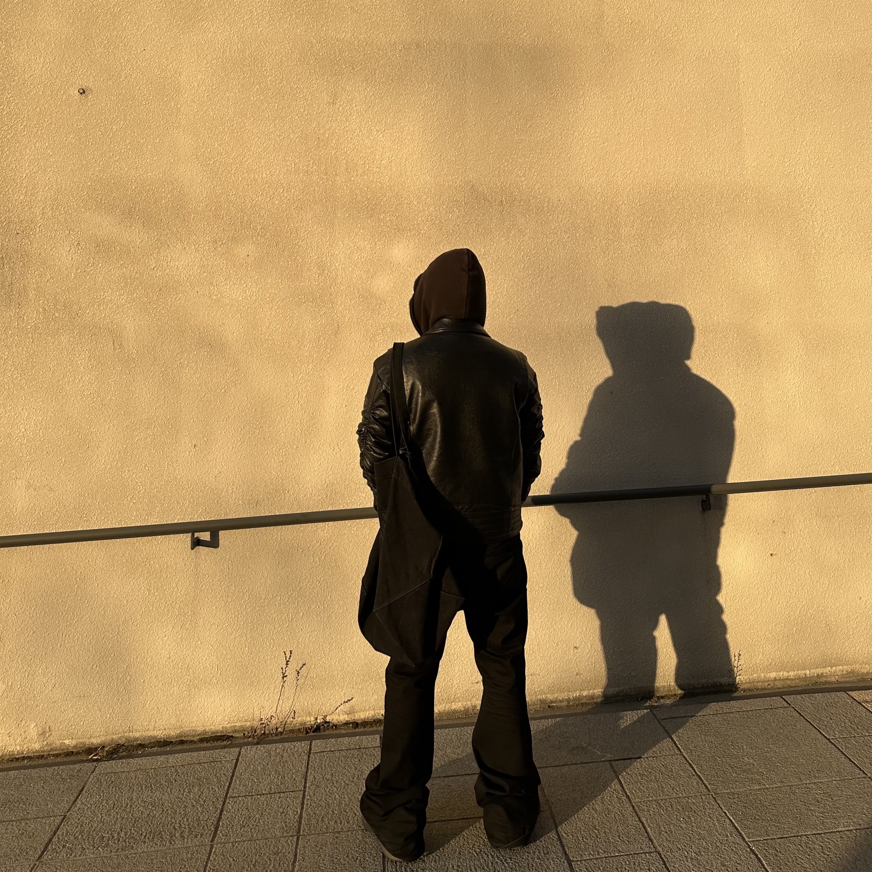 Undermycar Mu.30 Anti Fxxking Logo Play Stretch Flare Black Jeans, [더블적립]Farfromwhat Far Washed Full Zip-Up Hoodie 착용 스타일