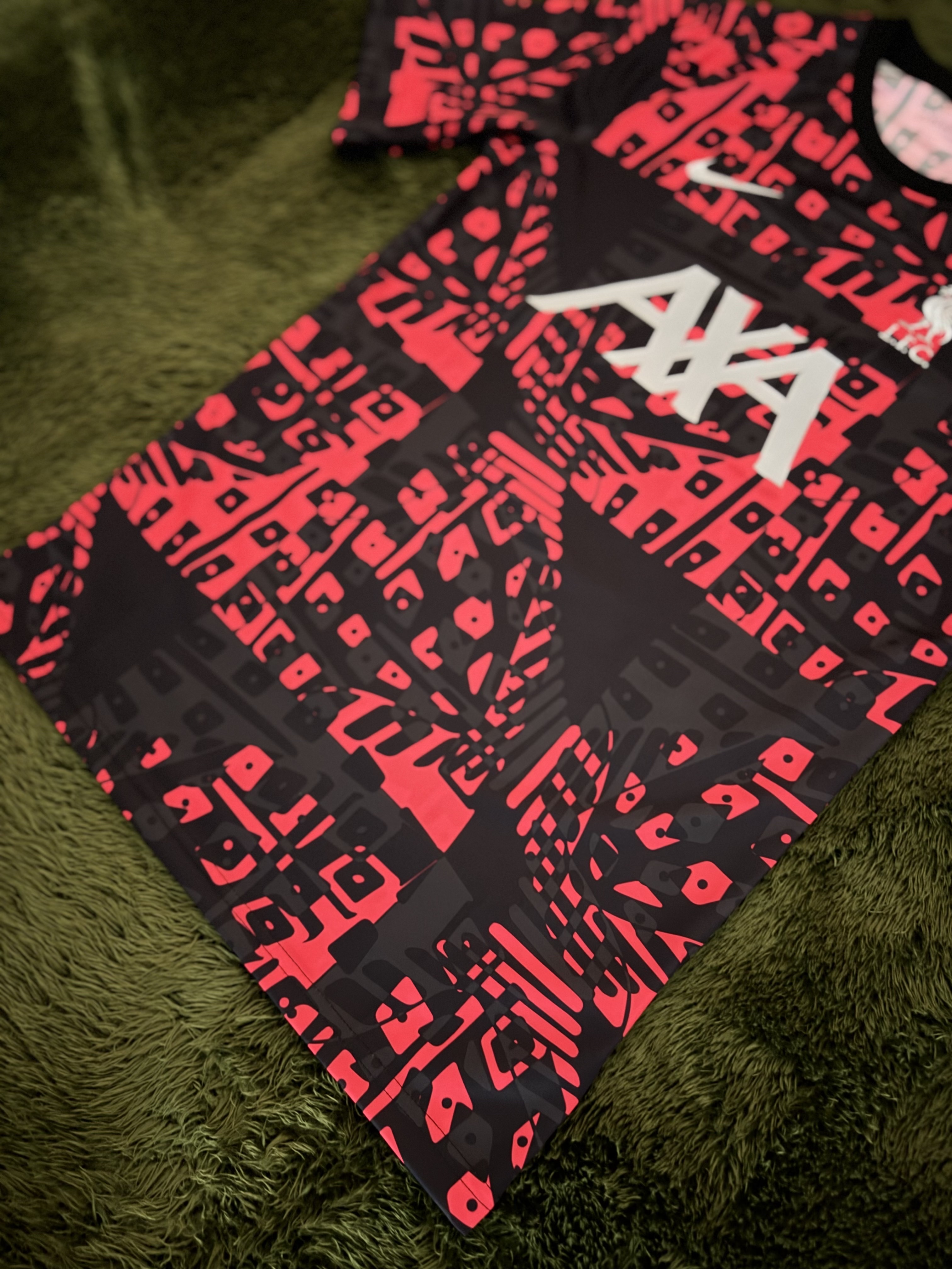 Nike Liverpool FC Dri Pre-Match Top Red Black (Non Marking Ver.) 착용 스타일 - 5