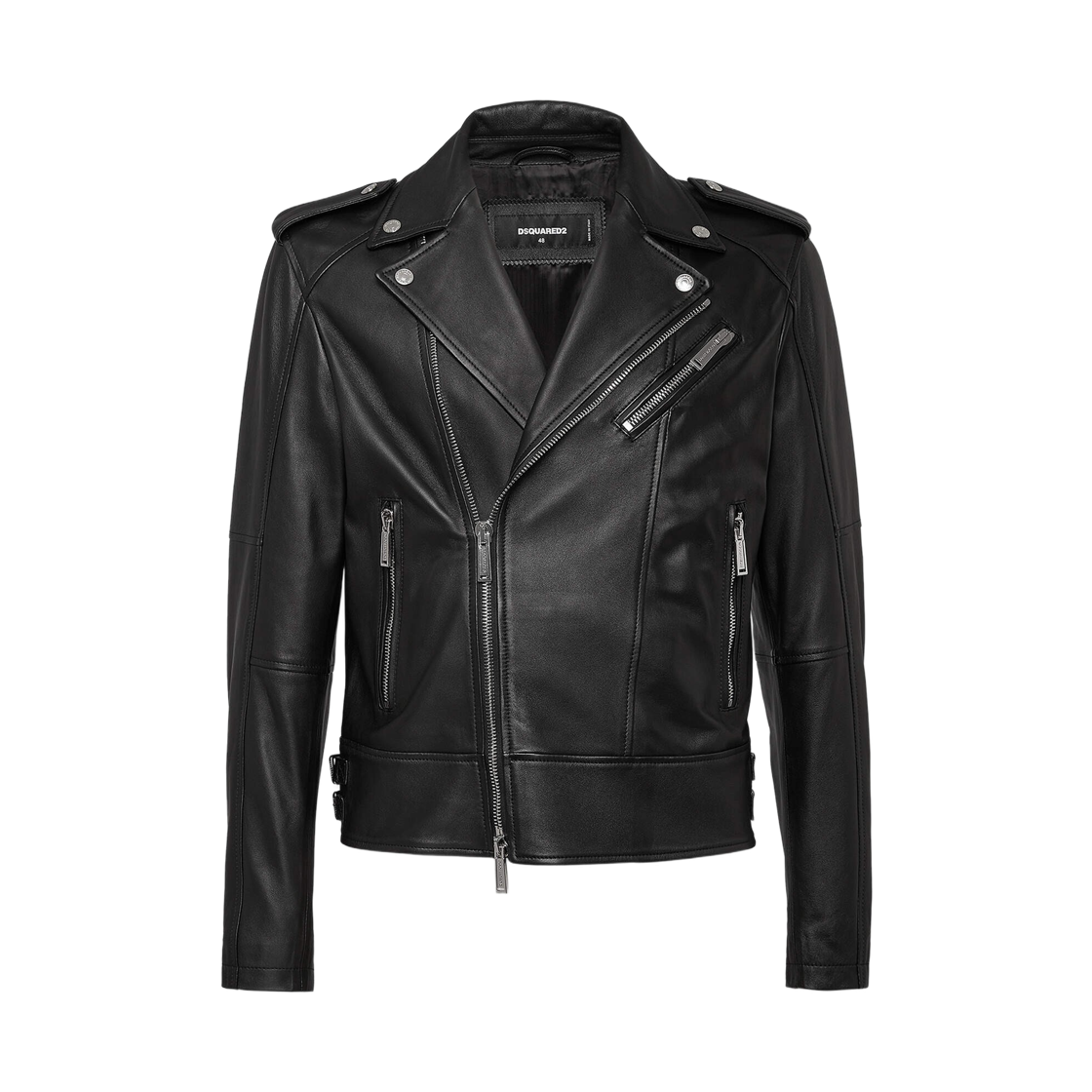 디스퀘어드2 키오도 레더 자켓 블랙(Dsquared2 Kiodo Leather Jacket Black)