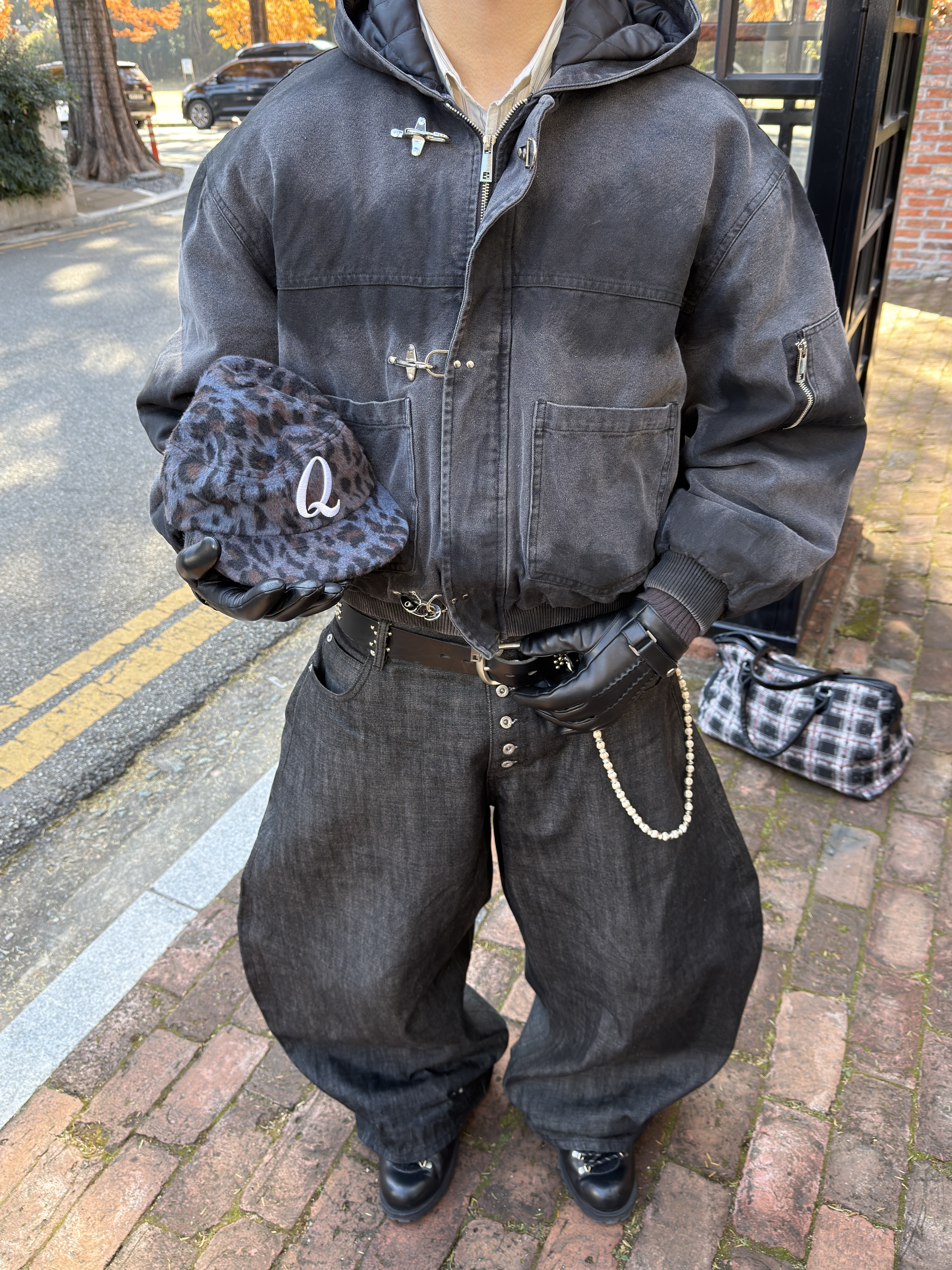 Stussy Boxer Shorts Multi (3 Pack), Gentle Monster Noizer 01(OL) Black 착용 스타일 - 5