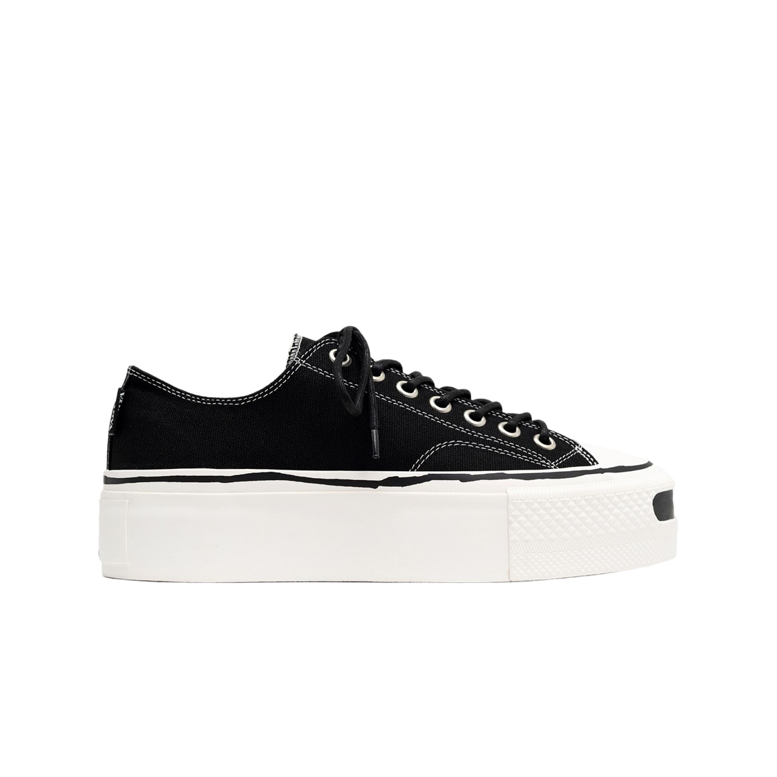 G15FW702 Kamiya Joey Platform Sneaker Black