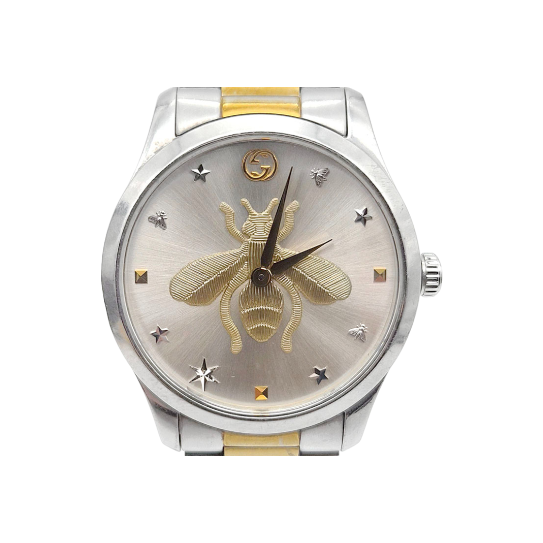 IT9EAO4EA536 Gucci G-Timeless Gold Combination Watch (126.4) L479596