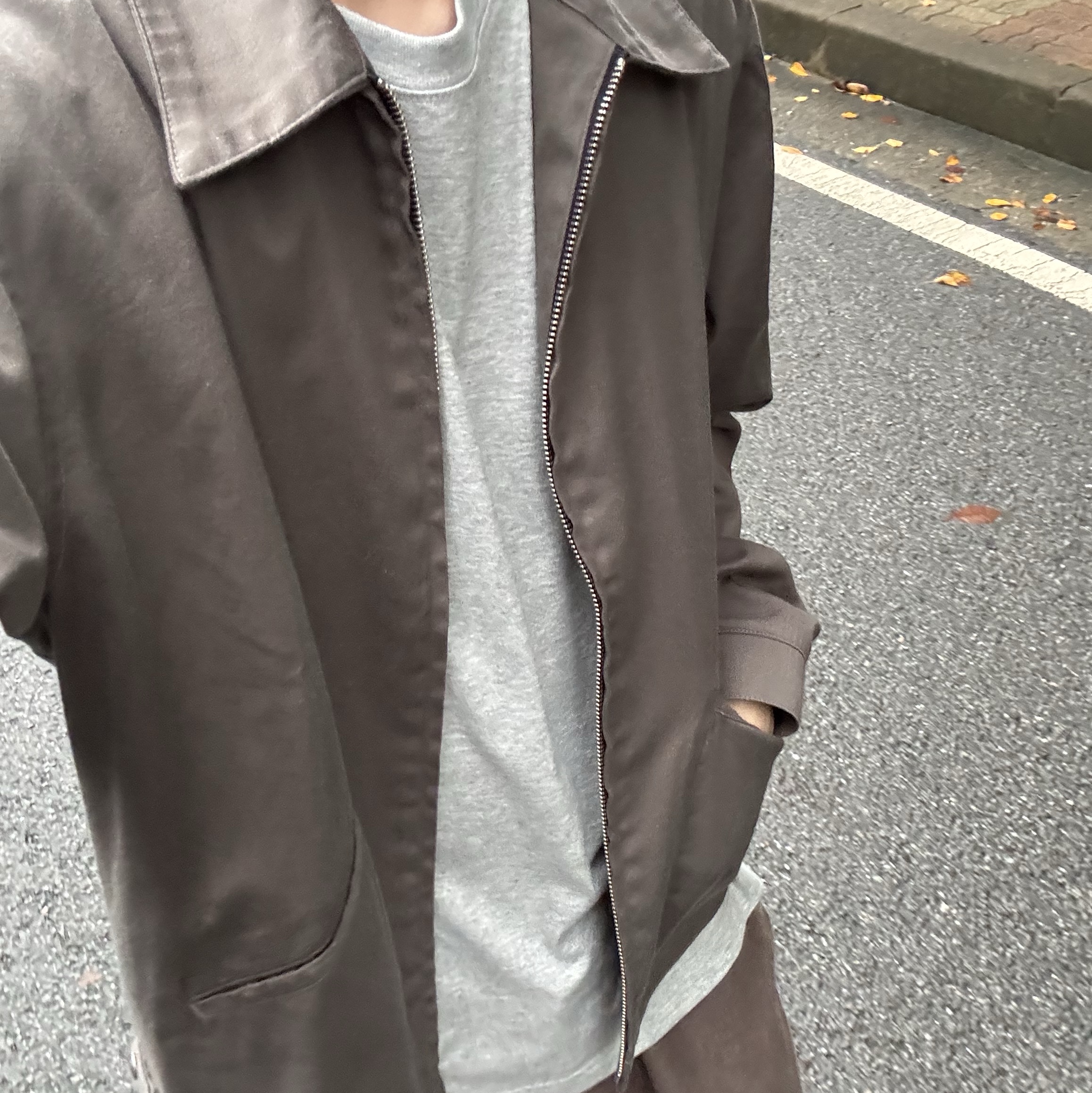 On Running x Post Archive Faction (Paf) Cloudventure Peak All Black, Dr. Martens 1461 Smooth Black 착용 스타일 - 8