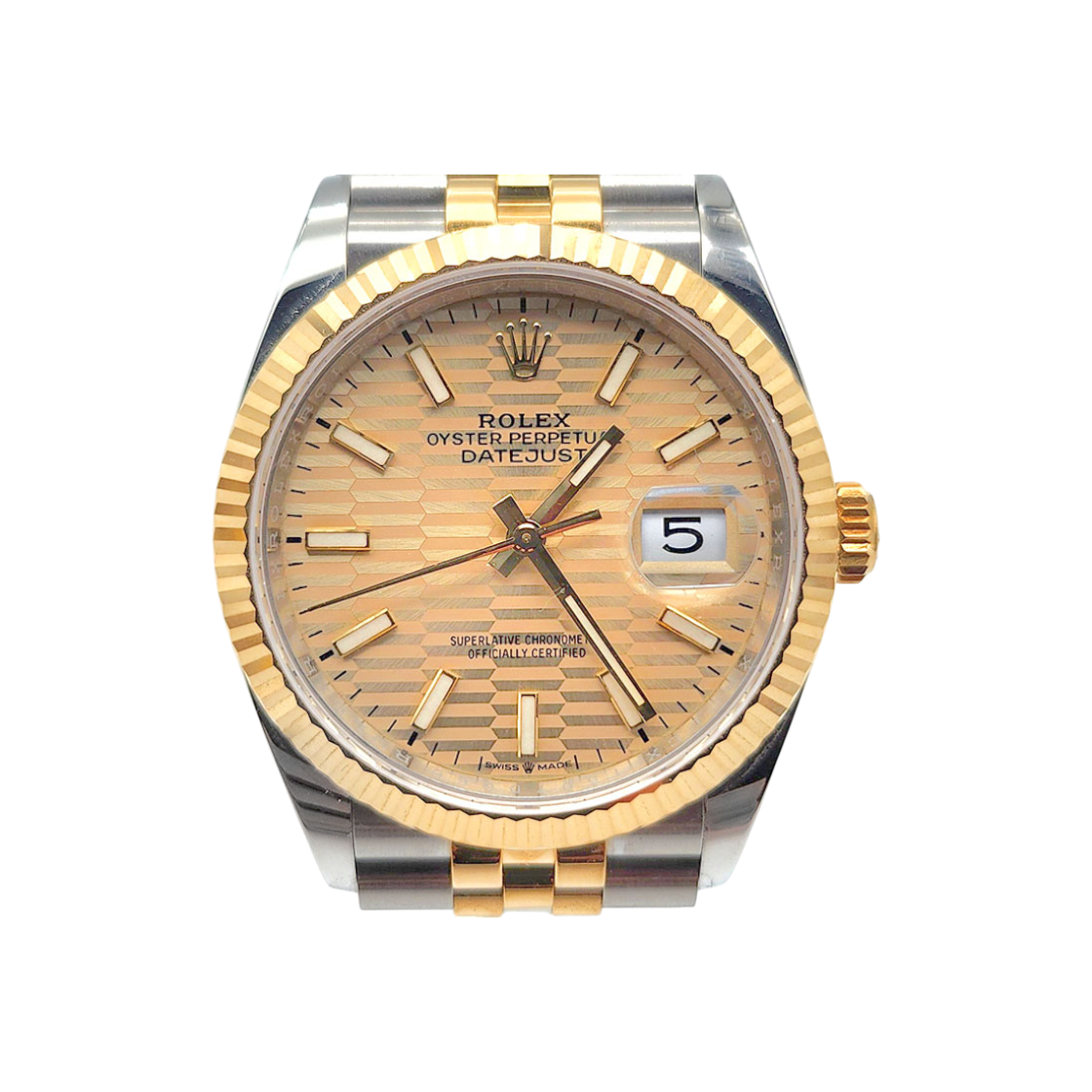 IT6OOAR4GDBF Rolex Datejust Combination Watch (126233) L867654