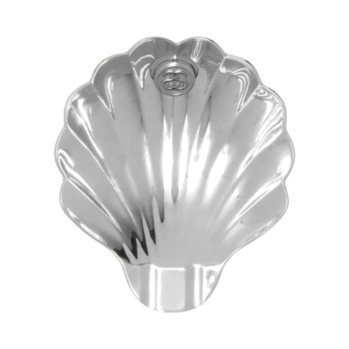 138922 Stussy Clam Ashtray Silver