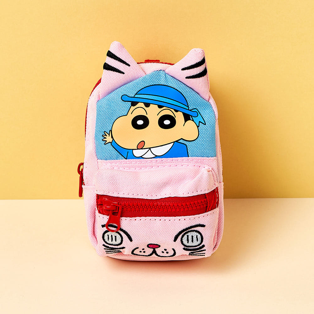 대원미디어 짱구는못말려 미니 파우치 가방 키링 액션가면(Daewonmedia Crayon Shin Chan Mini Pouch Bag Keyring Action Mask) - 3