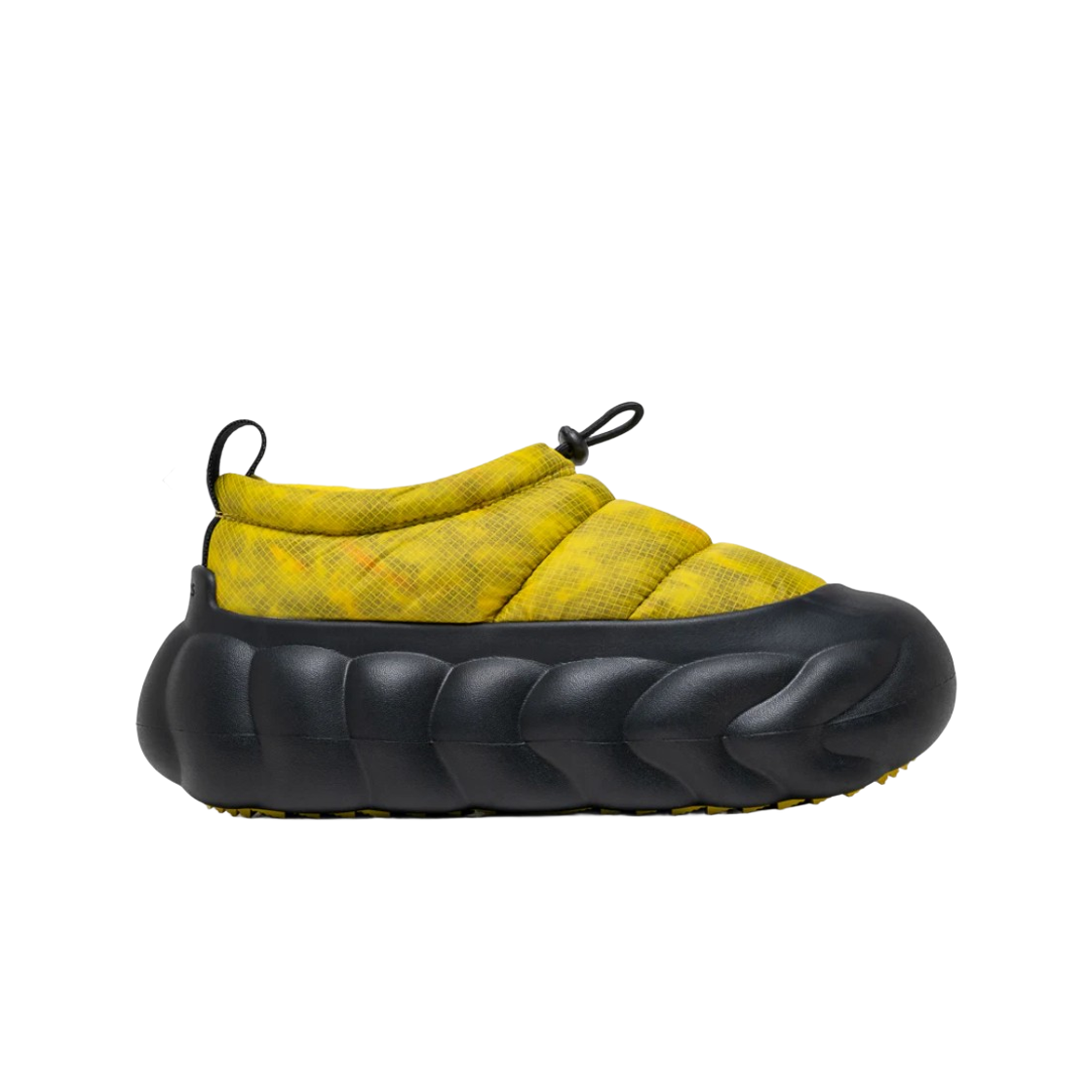 211562-77O Crocs Overpuff Shorty Translucent Citrine