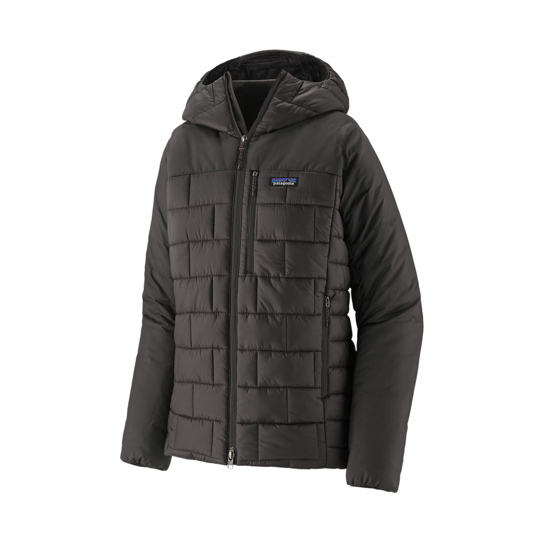 (W) 파타고니아 하이로프트 나노 퍼프 후디 블랙((W) Patagonia Hi-Loft Nano Puff Hoody Black) - 1