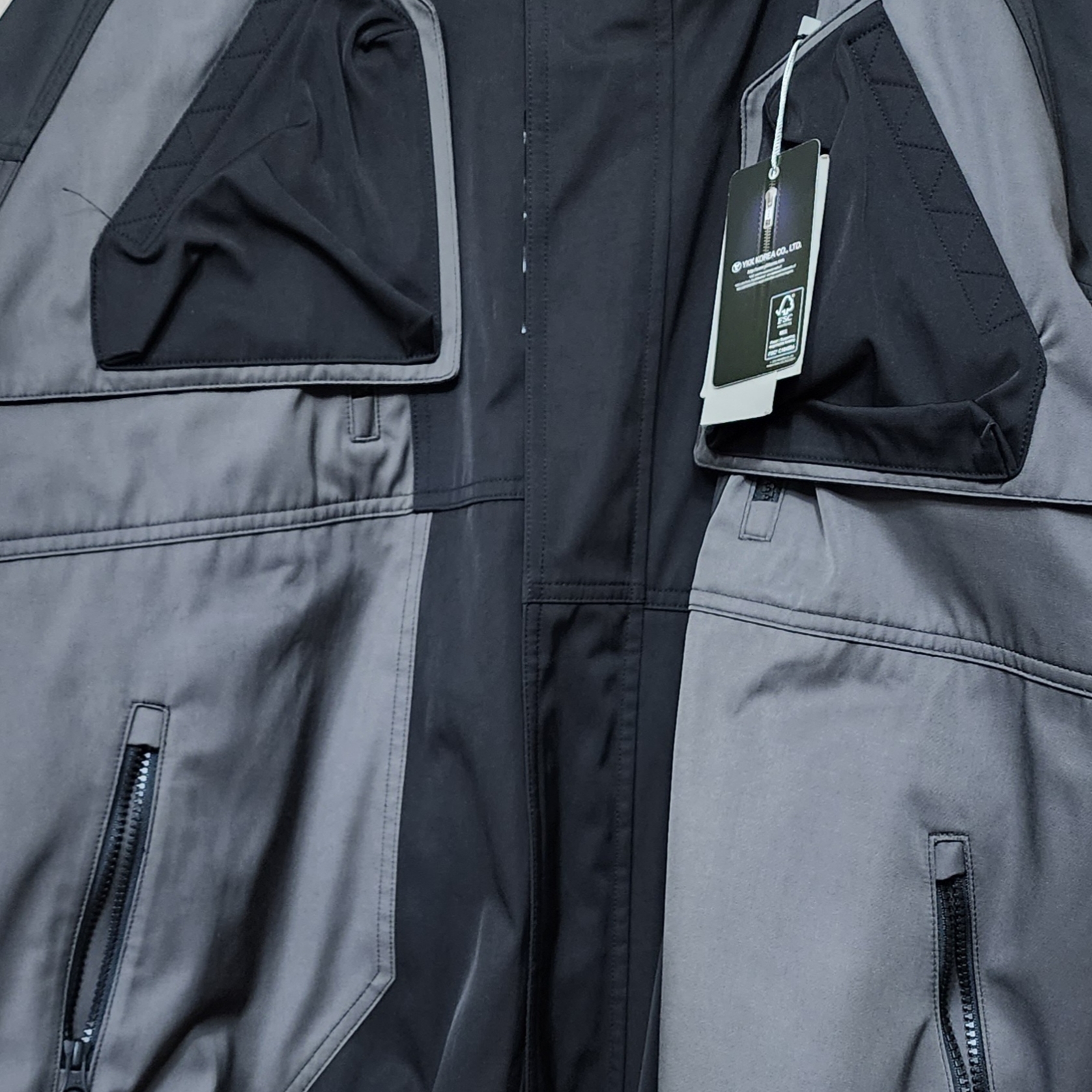 Undermycar Oak Double Chest Flap Shell Parka Vetiver - 22FW 착용 스타일