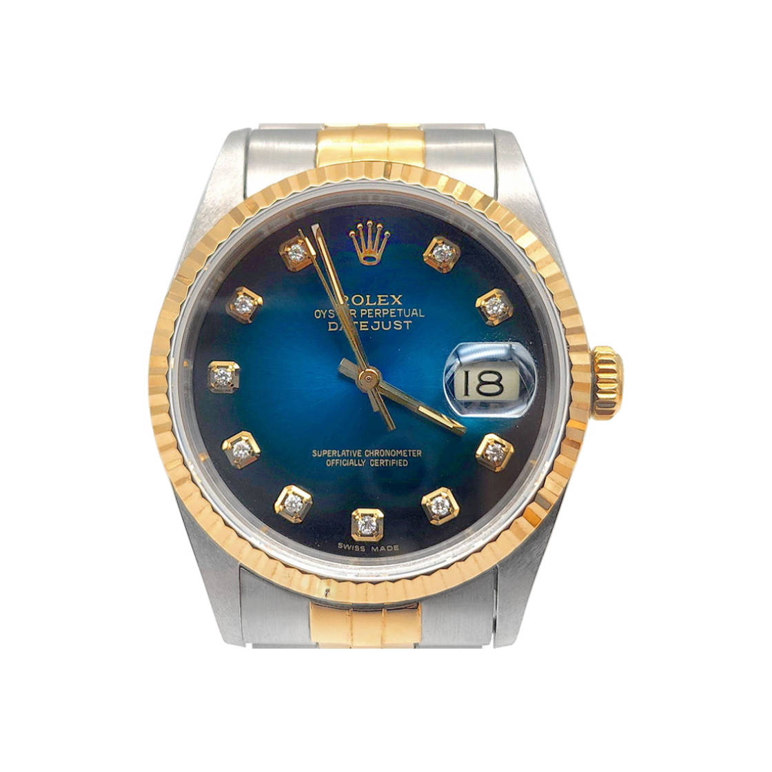 ITBCSI459GHG Rolex Datejust Two-Tone Watch (16223) L223053