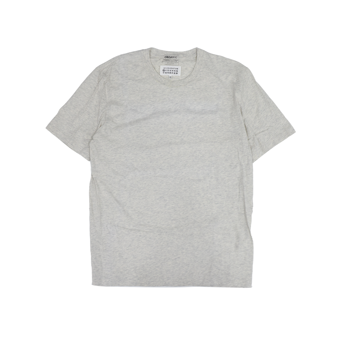 IT6EQW4EBDMT Maison Margiela S50GC0652 Cotton Oatmeal T-Shirt