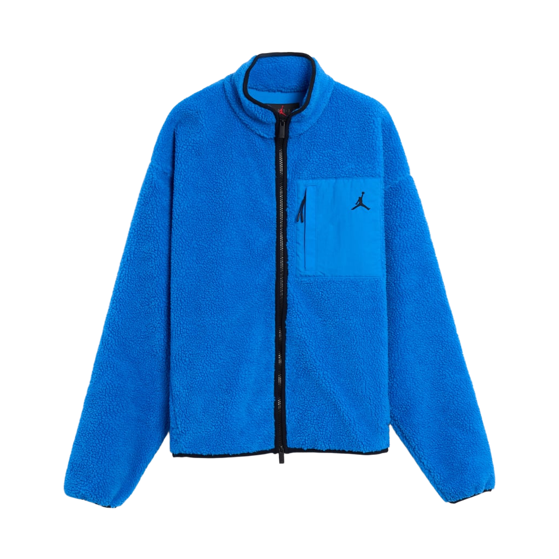 HV0778-406 Jordan Flight High-Pile Shearling Jacket Photo Blue Black (HV0778-406)